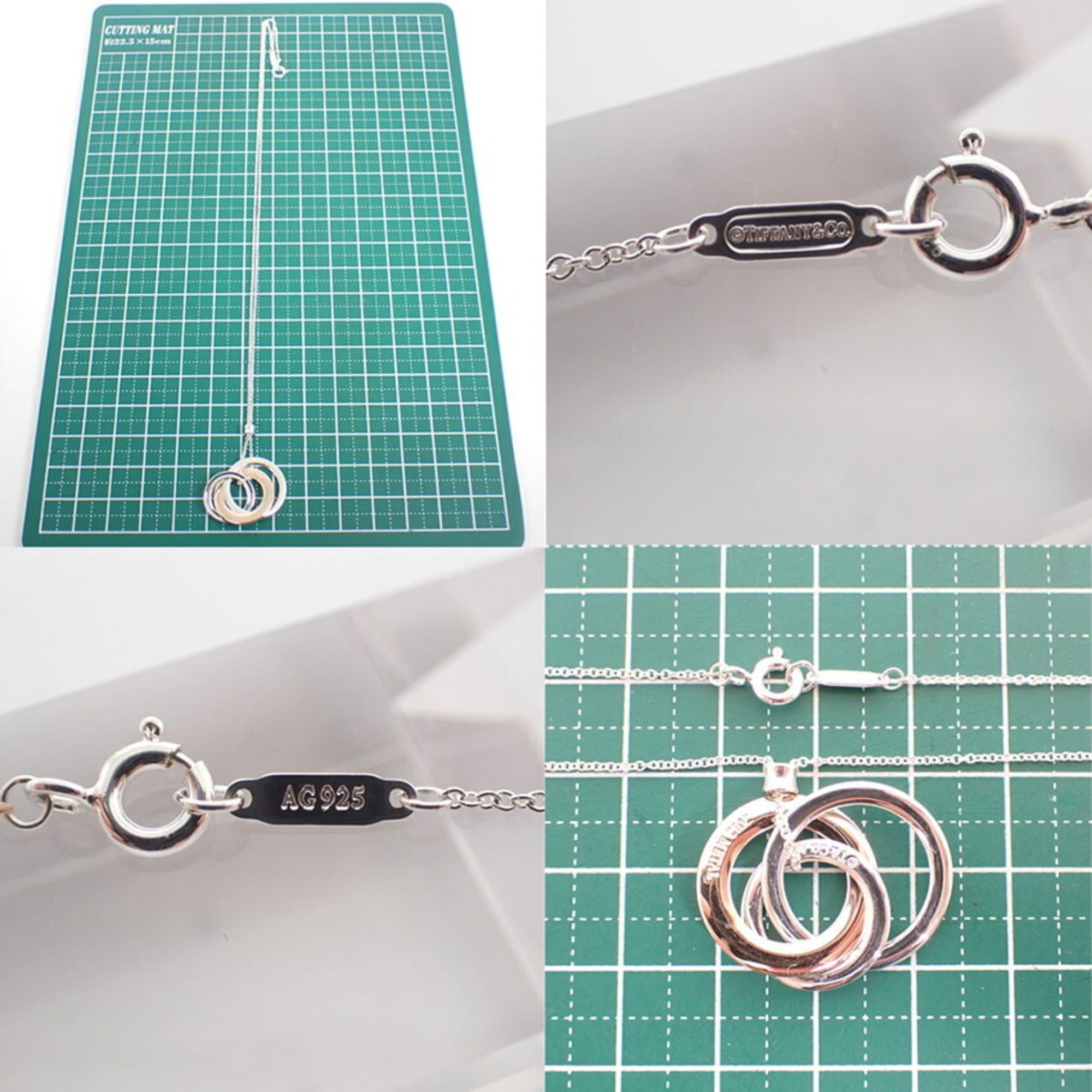 Tiffany & Co. TIFFANY & Co. 925 Metal 1837 Interlocking Circle Necklace Size ONE SIZE - 11 Thumbnail