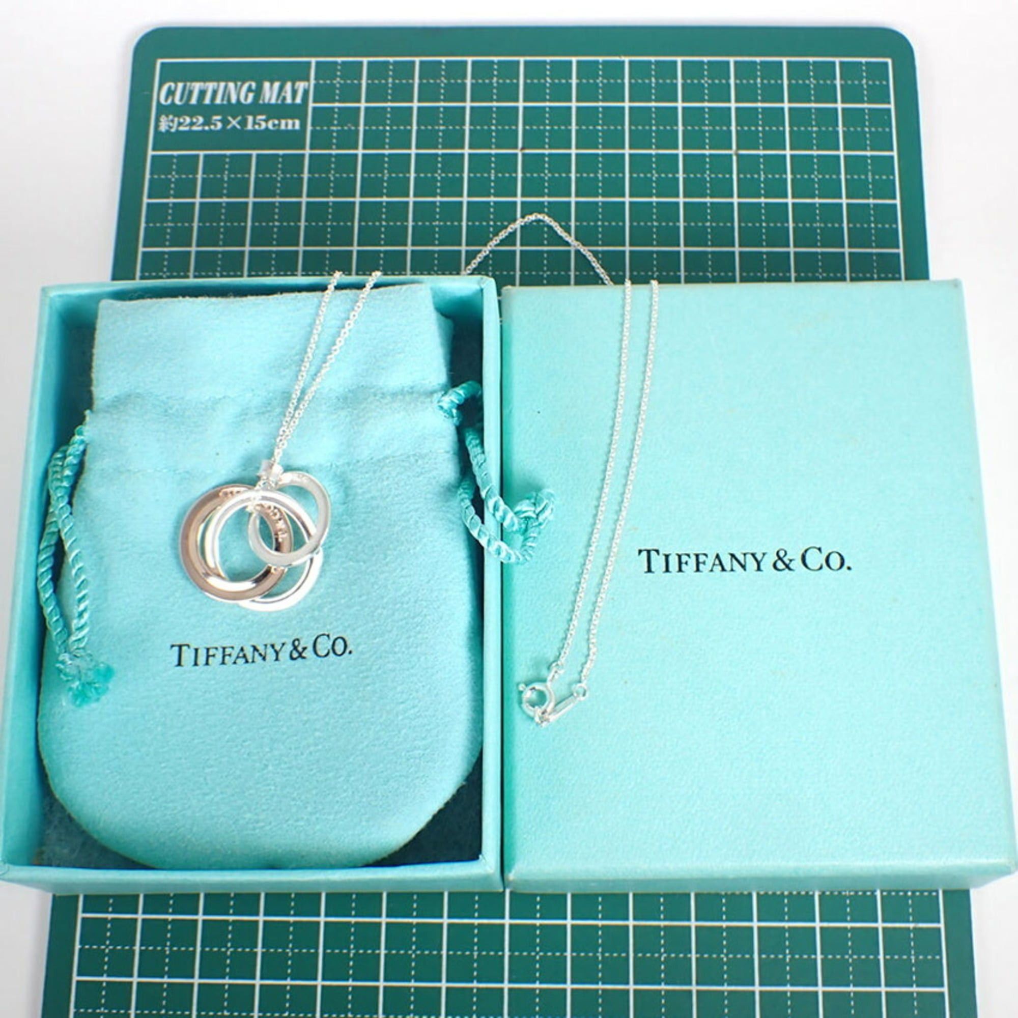 Tiffany & Co. TIFFANY & Co. 925 Metal 1837 Interlocking Circle Necklace Size ONE SIZE - 10 Thumbnail