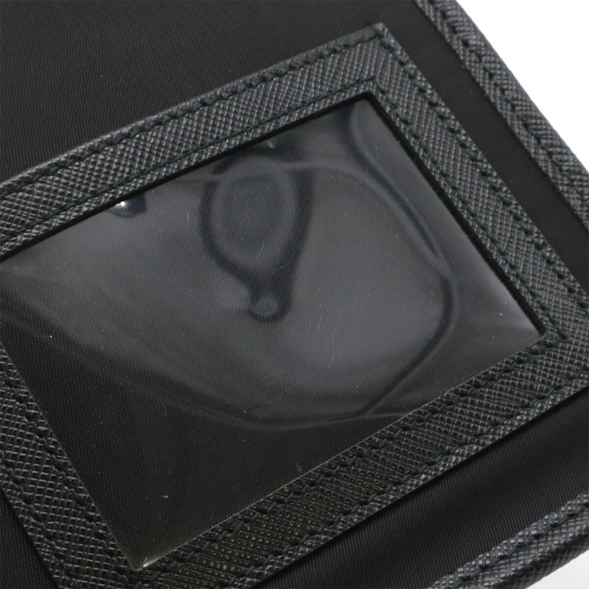 Prada PRADA Triangle Smartphone Case, Shoulder Bag, Handbag, Pouch, Nylon, NERO Black, 2ZH109 Size ONE SIZE - 5 Thumbnail