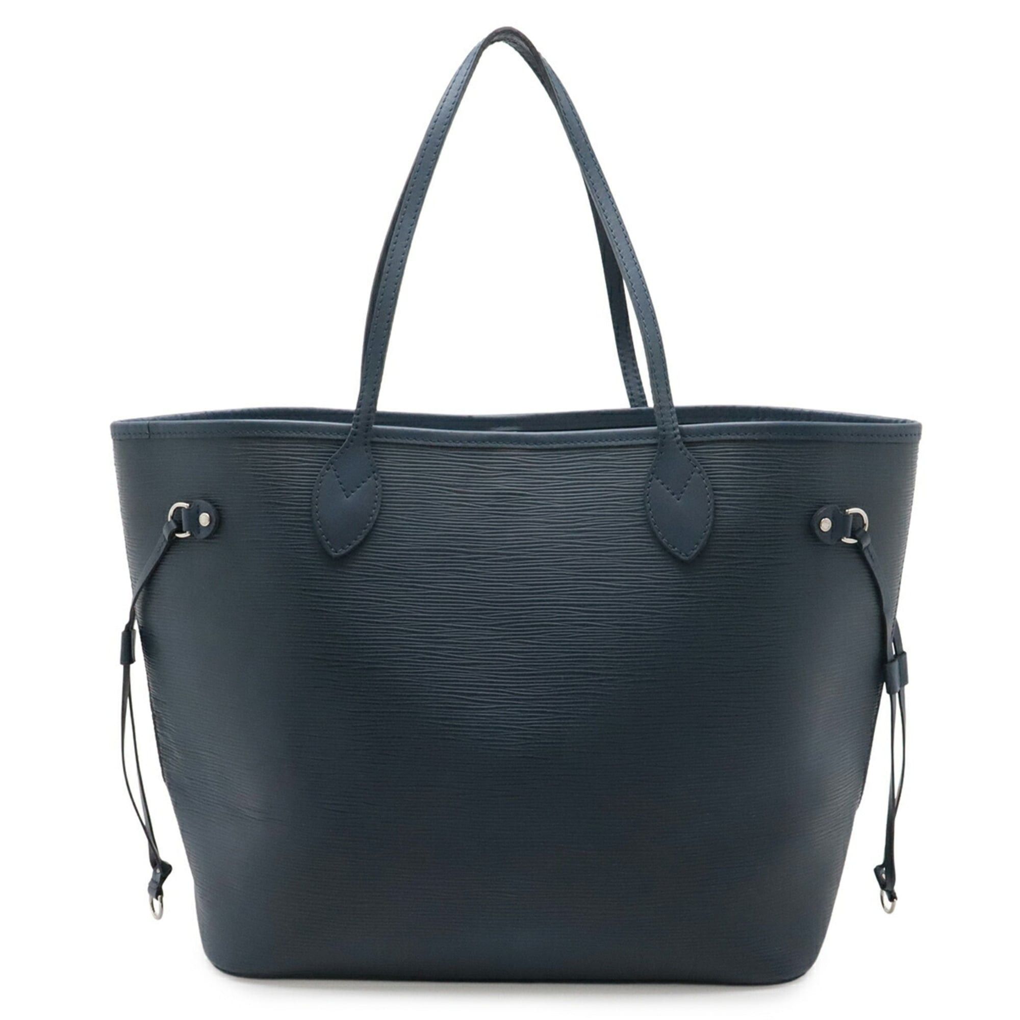 Louis Vuitton LOUIS VUITTON Epi Neverfull PM Tote Bag Shoulder Leather Indigo Blue Handbag (Pouch missing) M40885 Size ONE SIZE - 2 Thumbnail