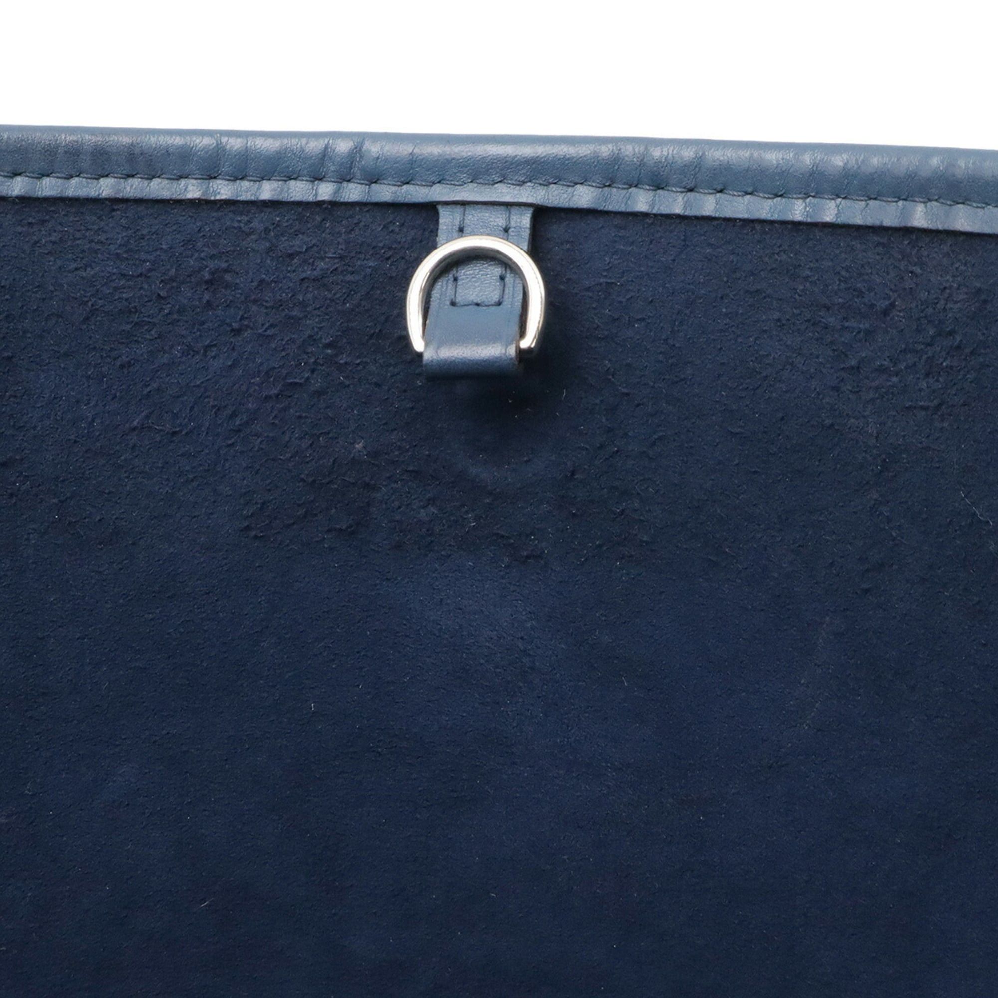 Louis Vuitton LOUIS VUITTON Epi Neverfull PM Tote Bag Shoulder Leather Indigo Blue Handbag (Pouch missing) M40885 Size ONE SIZE - 9 Thumbnail