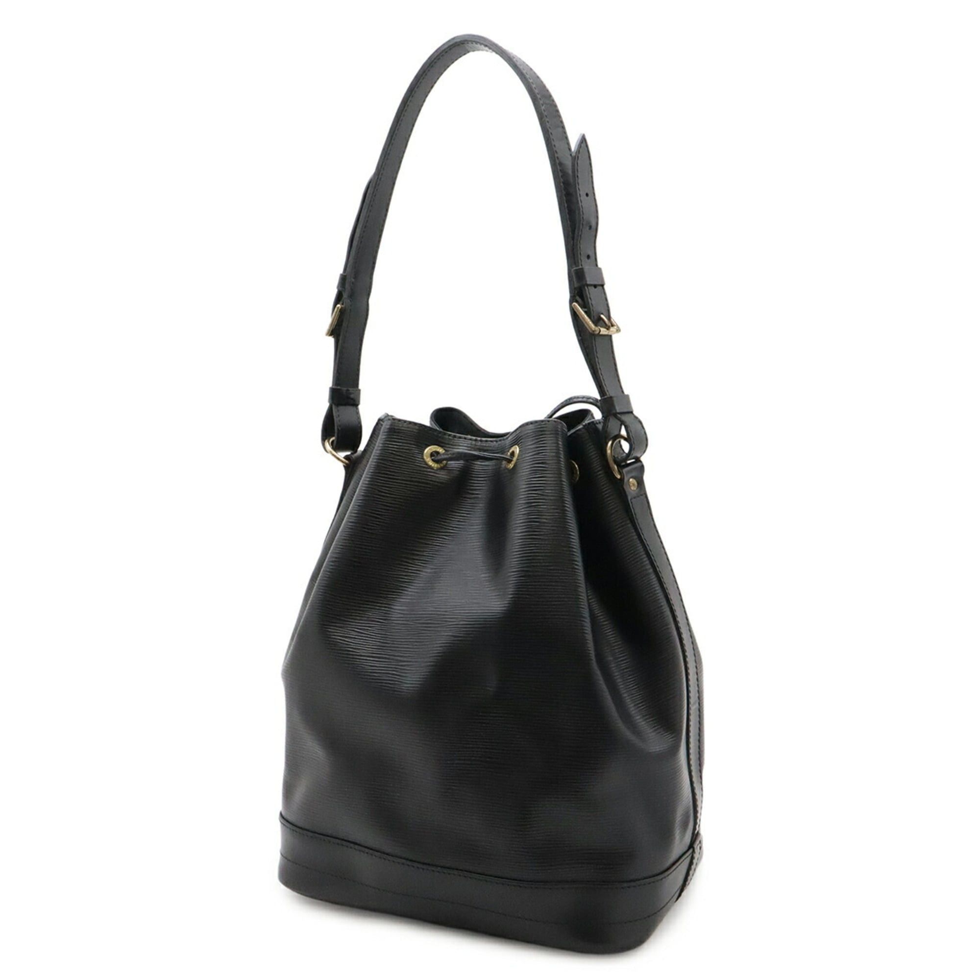 Louis Vuitton Louis Vuitton Epi Noe Shoulder Bag Noir Black M59002 Size ONE SIZE - 3 Thumbnail