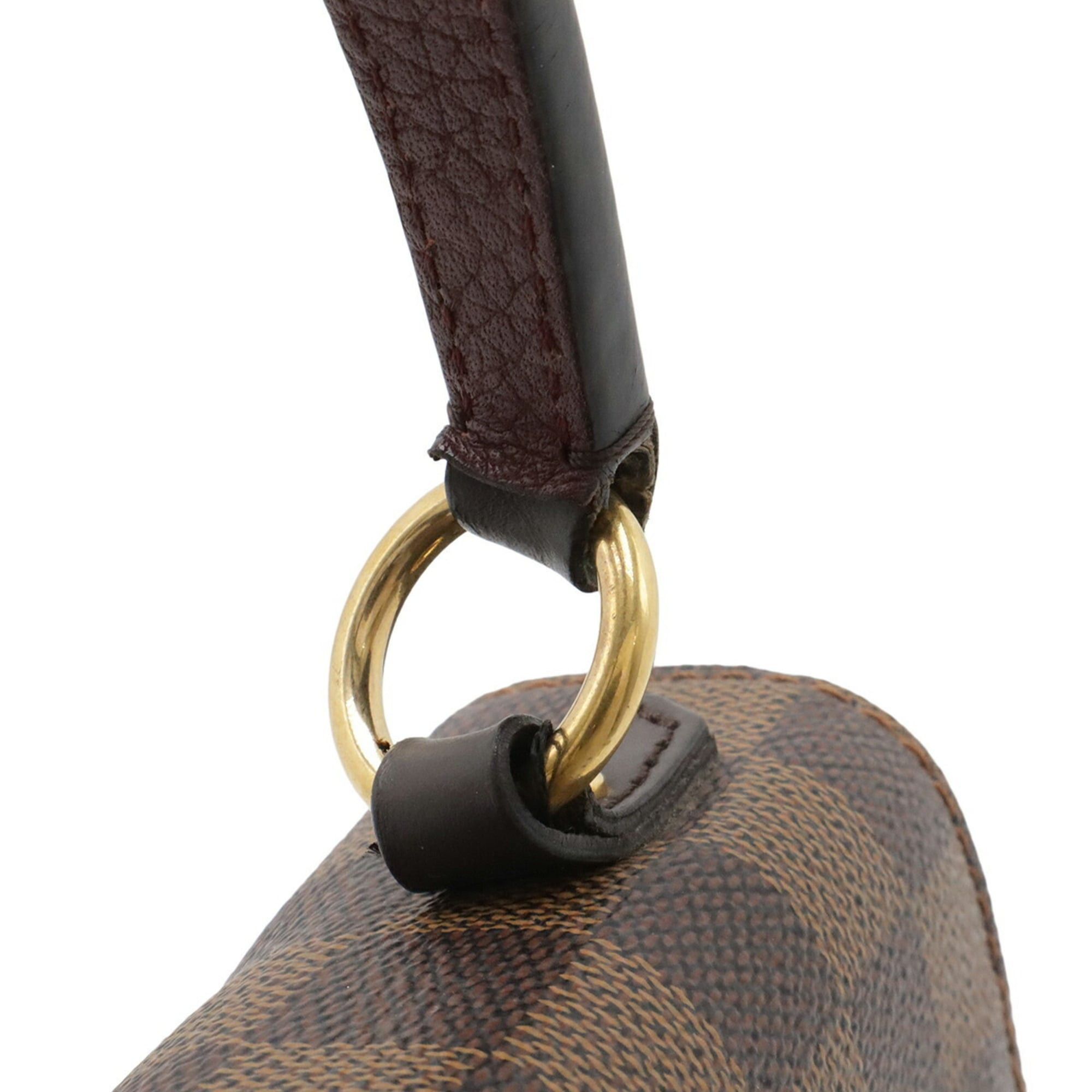 Louis Vuitton LOUIS VUITTON Damier Bond Street BB Handbag/Shoulder Bag, Brown/Bordeaux, N64416 Size ONE SIZE - 7 Thumbnail