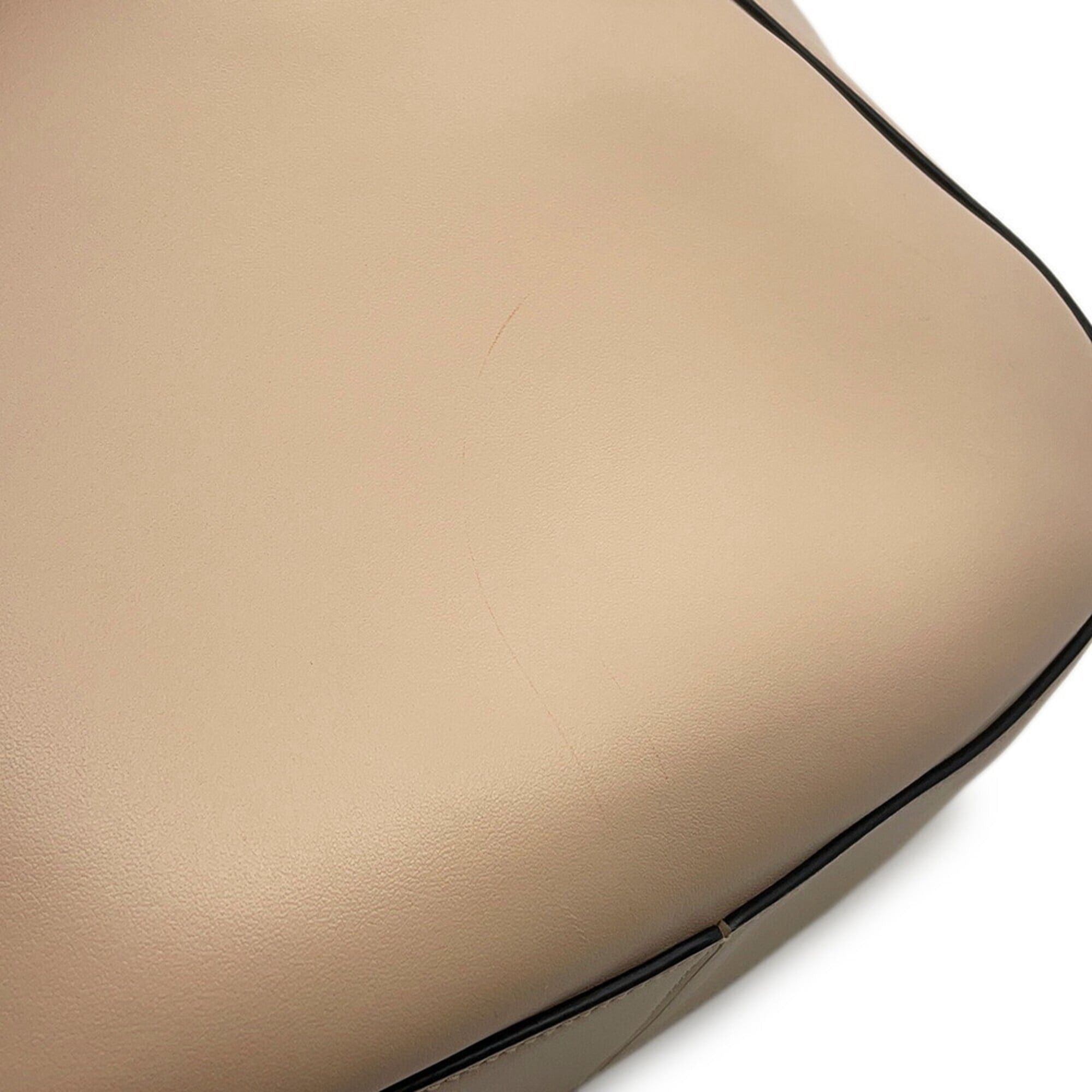 Prada Prada Tote Bag Medium Handbag Triangle Leather 1BG483 PRADA Size ONE SIZE - 6 Thumbnail