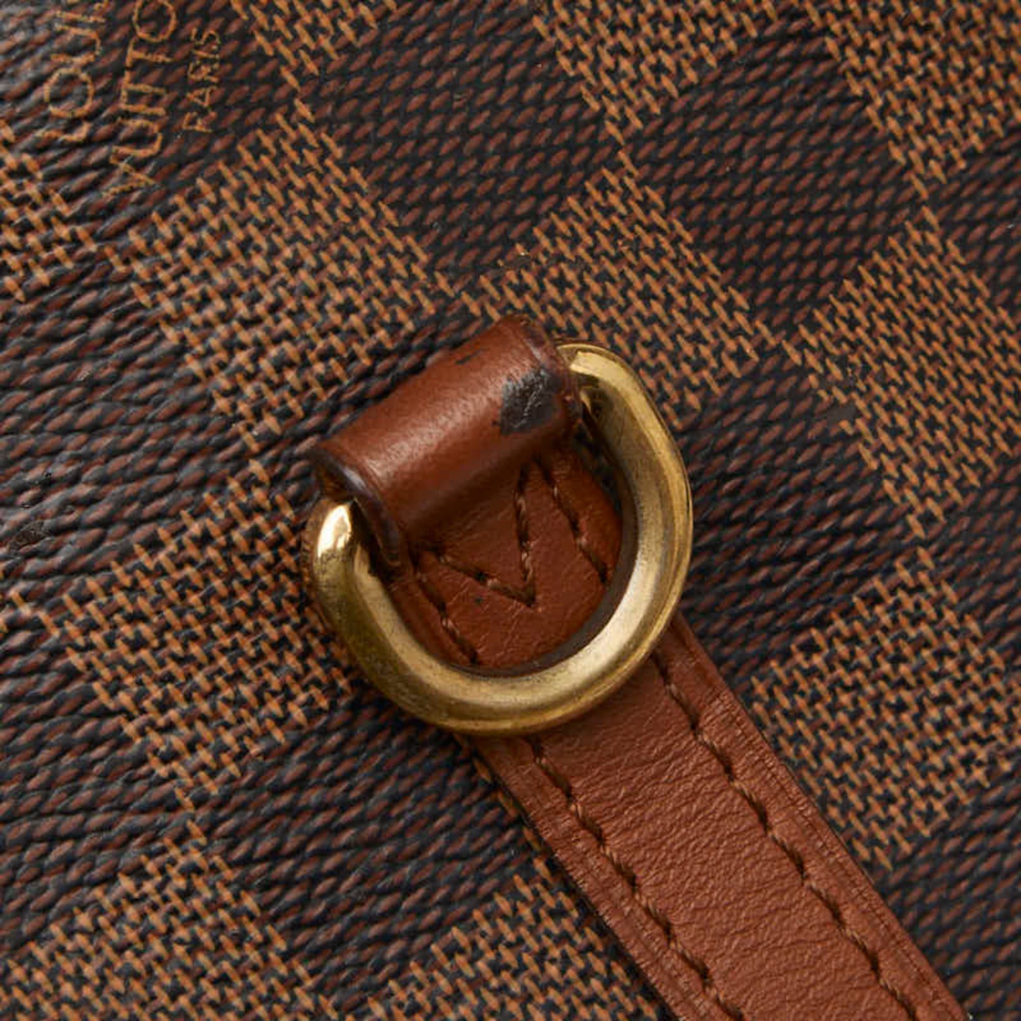 Louis Vuitton Louis Vuitton Damier Greenwich Handbag Shoulder Bag 2WAY N41337 Brown Leather Women's LOUIS VUITTON Size ONE SIZE - 8 Thumbnail