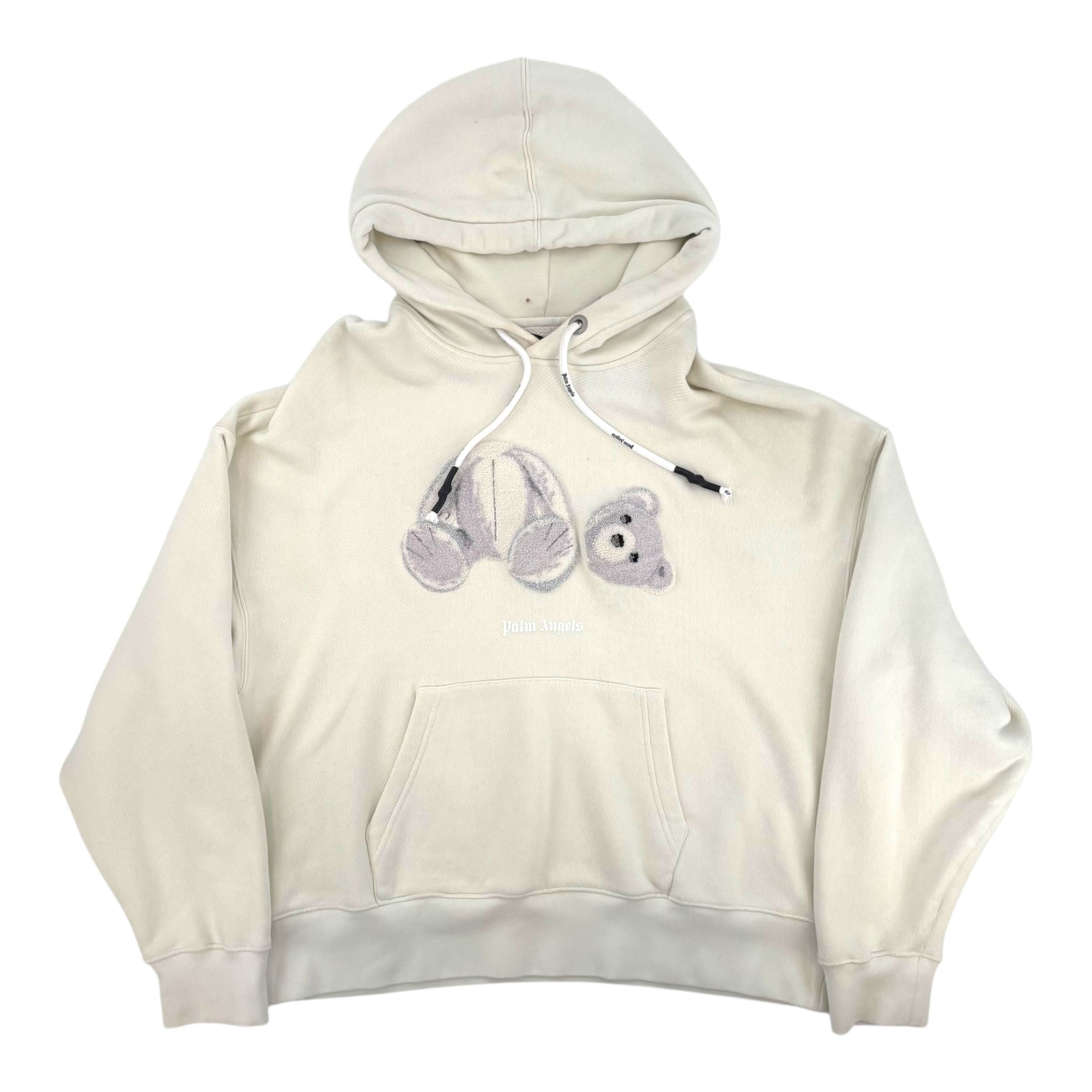 Palm Angels Sweatshirt "Teddy Bear White" Size US M / EU 48-50 / 2 - 2 Thumbnail