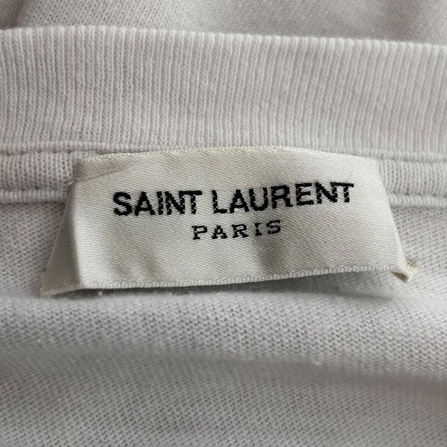 Other YSl Center Logo Tee White Size US L / EU 52-54 / 3 - 3 Thumbnail