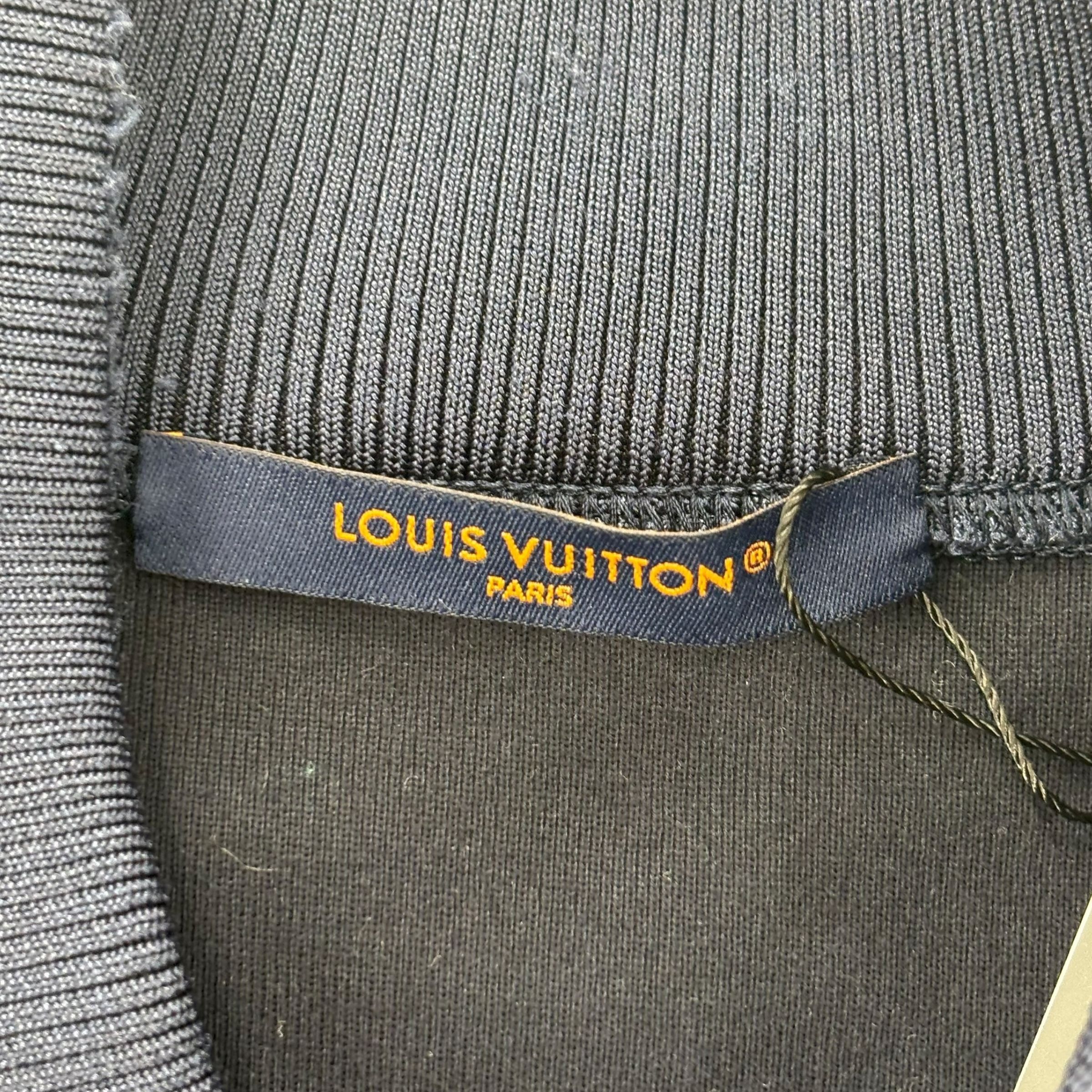 Louis Vuitton Flower Band Embroidered Track Jacket Navy Size US L / EU 52-54 / 3 - 4 Thumbnail