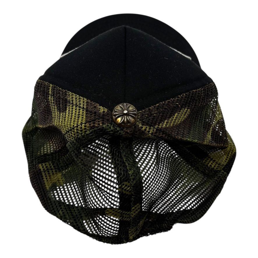 Chrome Hearts CH Hollywood Trucker Hat Black/Camo Size ONE SIZE - 3 Thumbnail