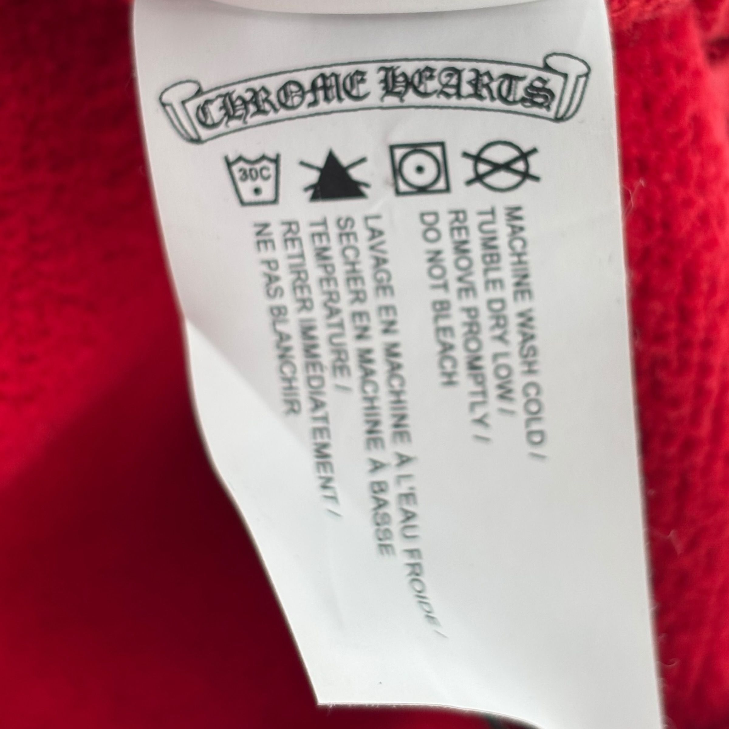 Chrome Hearts Triple Cross Sweatshorts Red Size US 36 / EU 52 - 4 Thumbnail