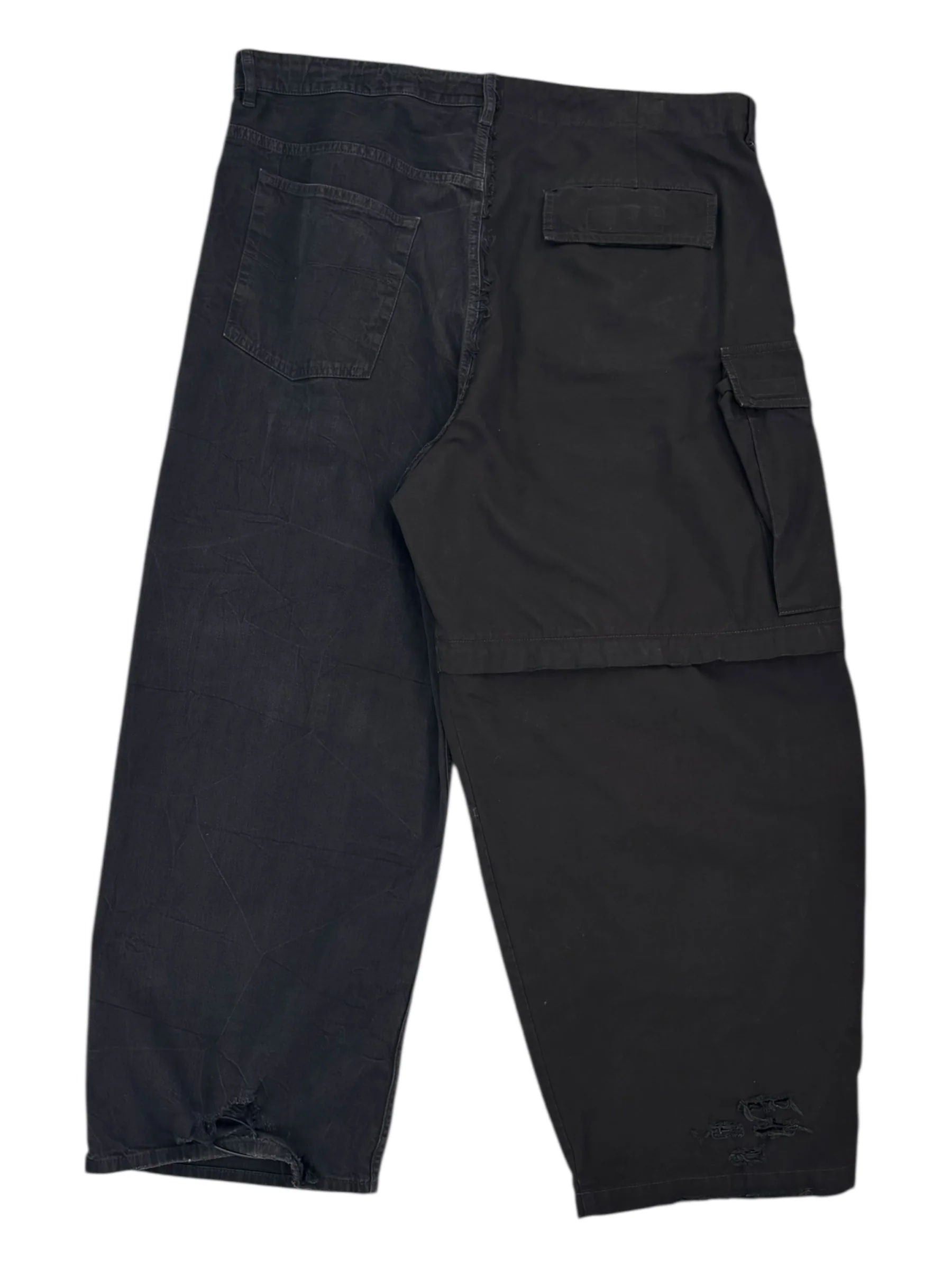 Balenciaga Hybrid Baggy Pants "Black" Size US 34 / EU 50 - 3 Thumbnail