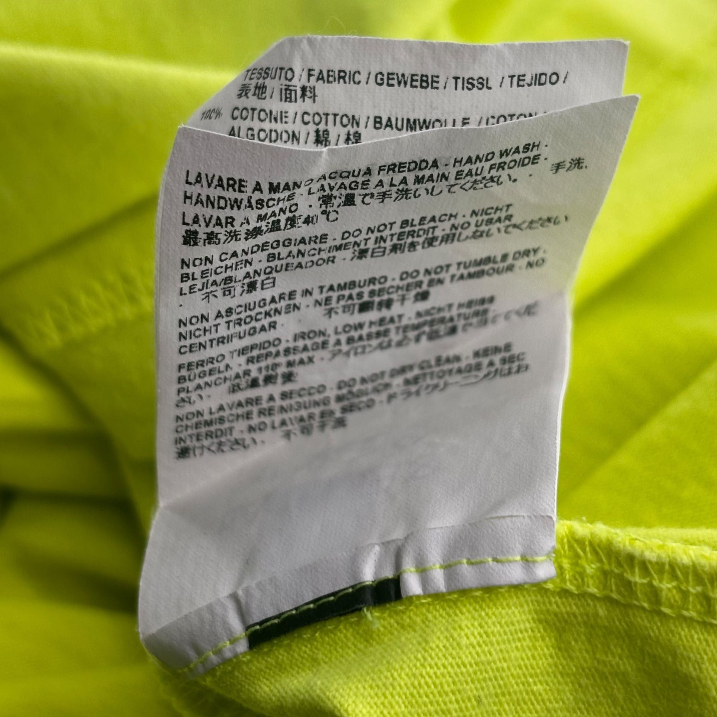 Balenciaga WFP Tee "Neon Green" Size US XL / EU 56 / 4 - 6 Thumbnail