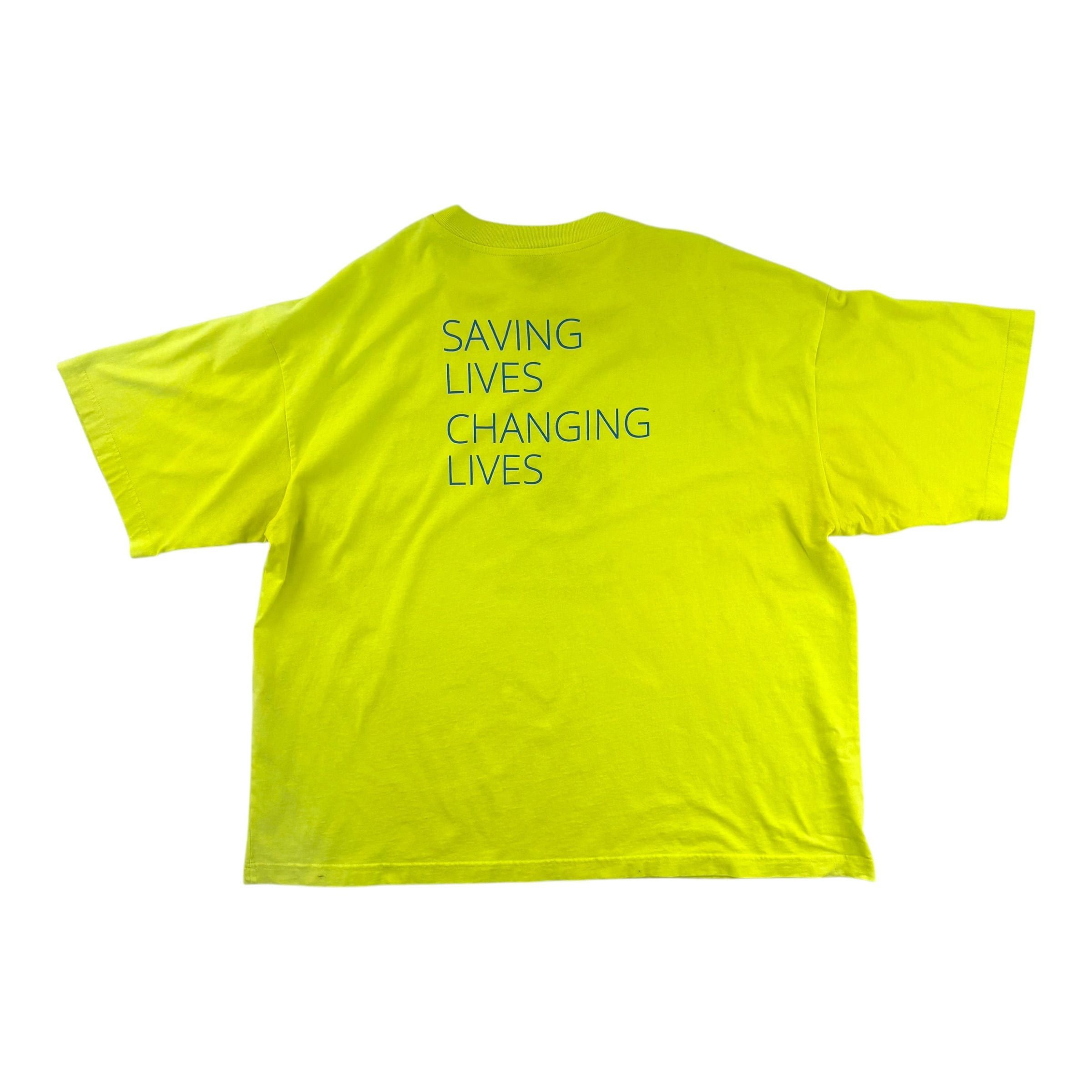 Balenciaga WFP Tee "Neon Green" Size US XL / EU 56 / 4 - 3 Thumbnail