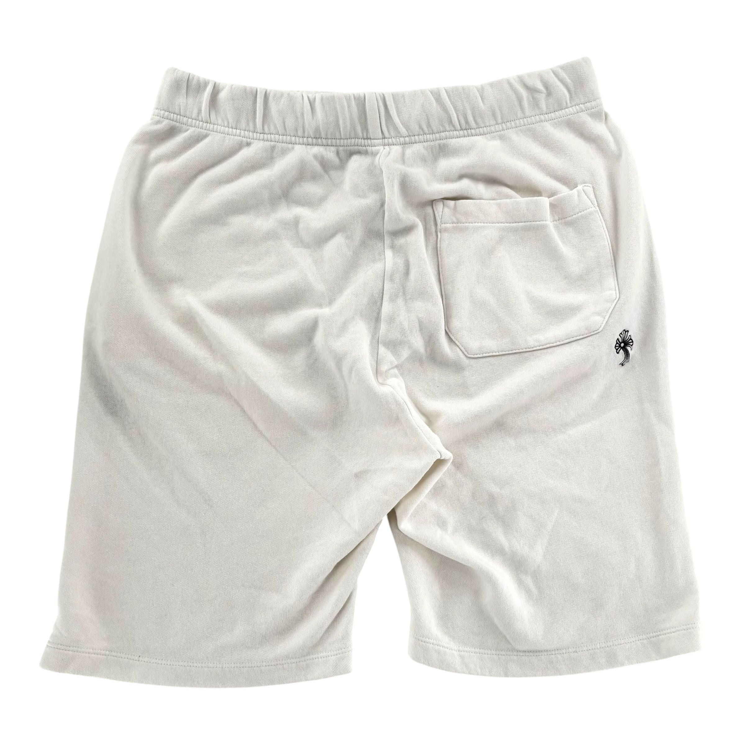 Chrome Hearts Script Sweatshorts White Size US M / EU 48-50 / 2 - 3 Thumbnail