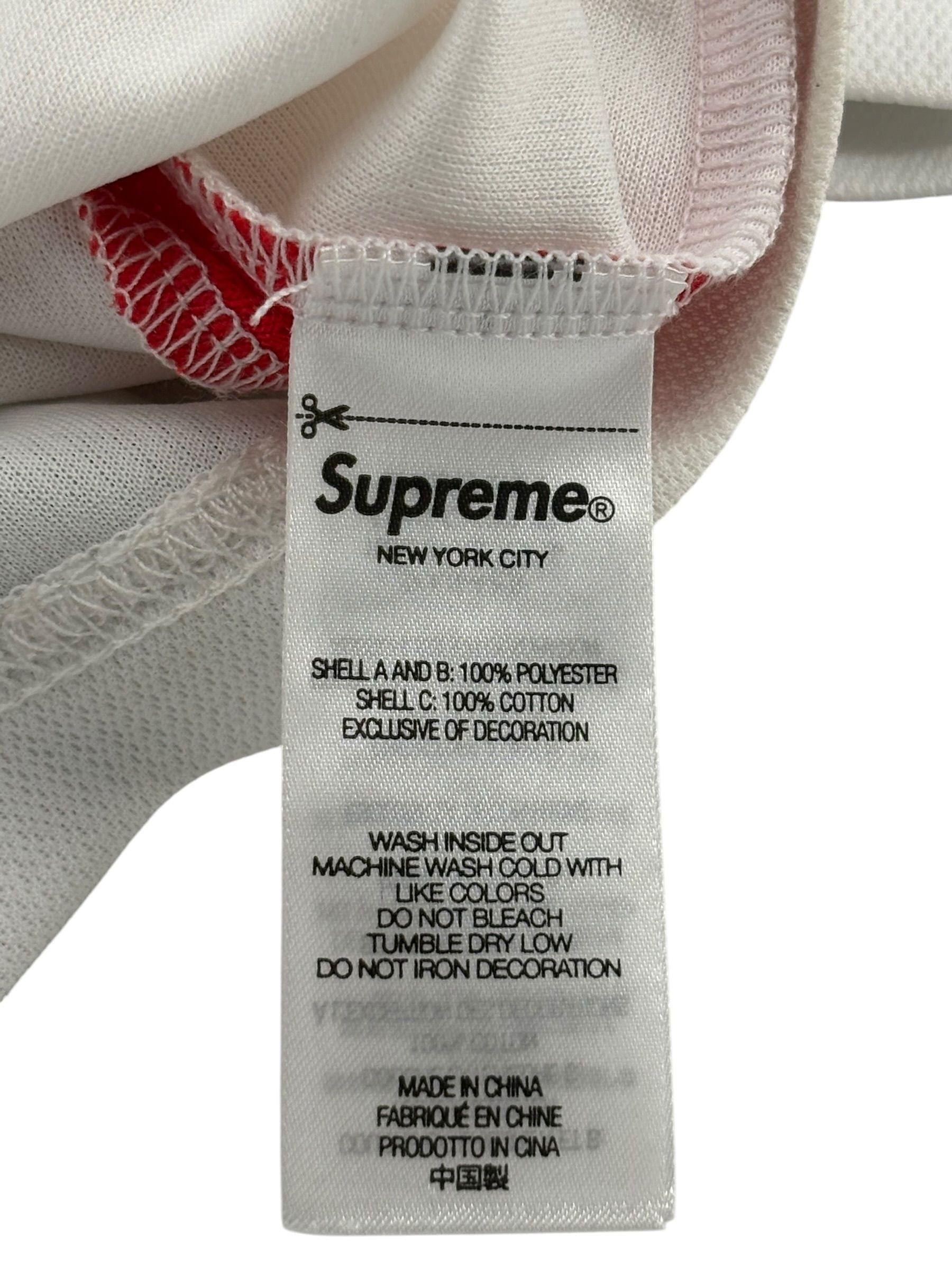 Supreme Hooded Soccer Jersey White Size US M / EU 48-50 / 2 - 5 Thumbnail