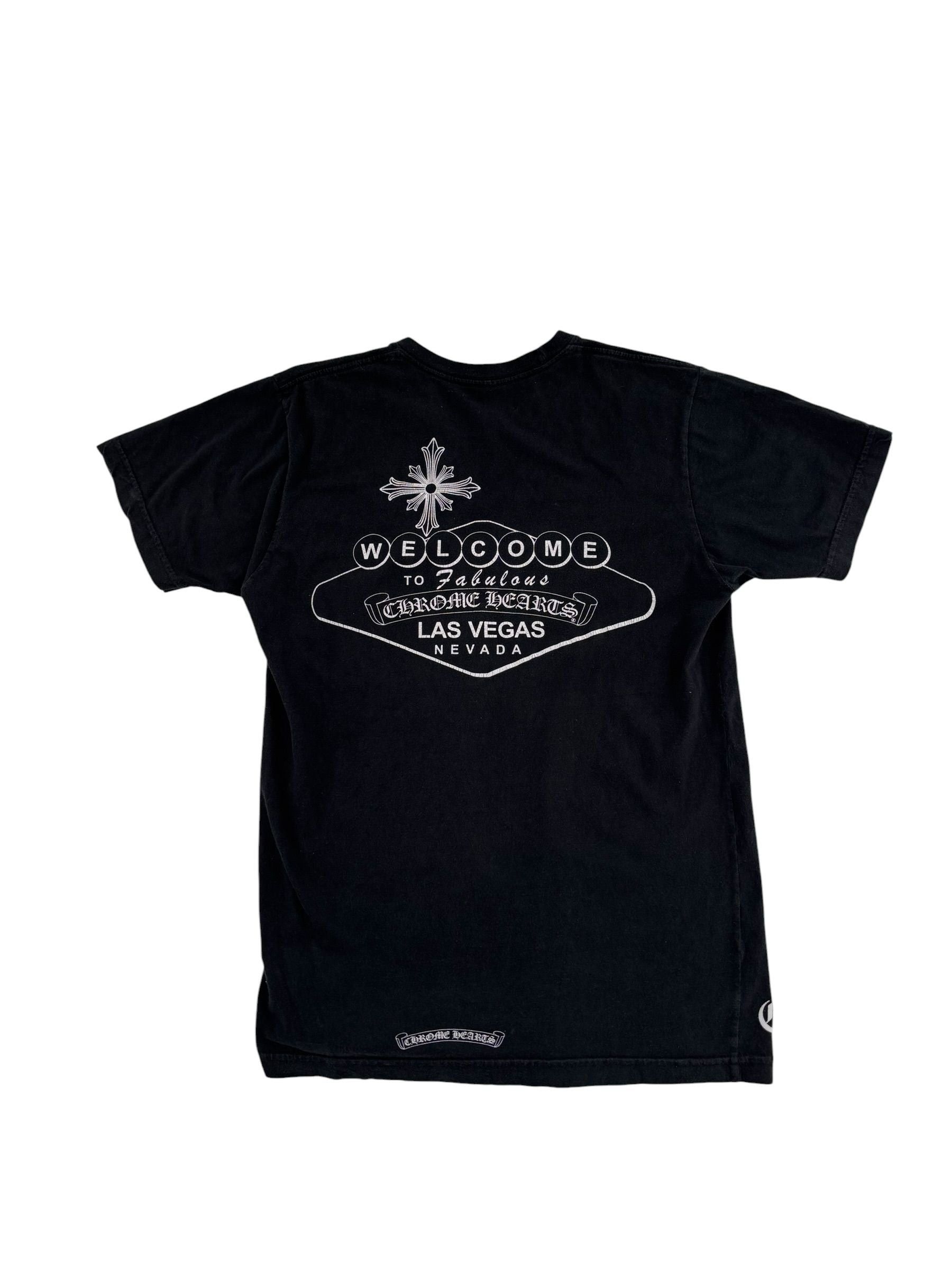 Chrome Hearts Welcome to Las Vegas Tee Black & White Size US M / EU 48-50 / 2 - 3 Thumbnail