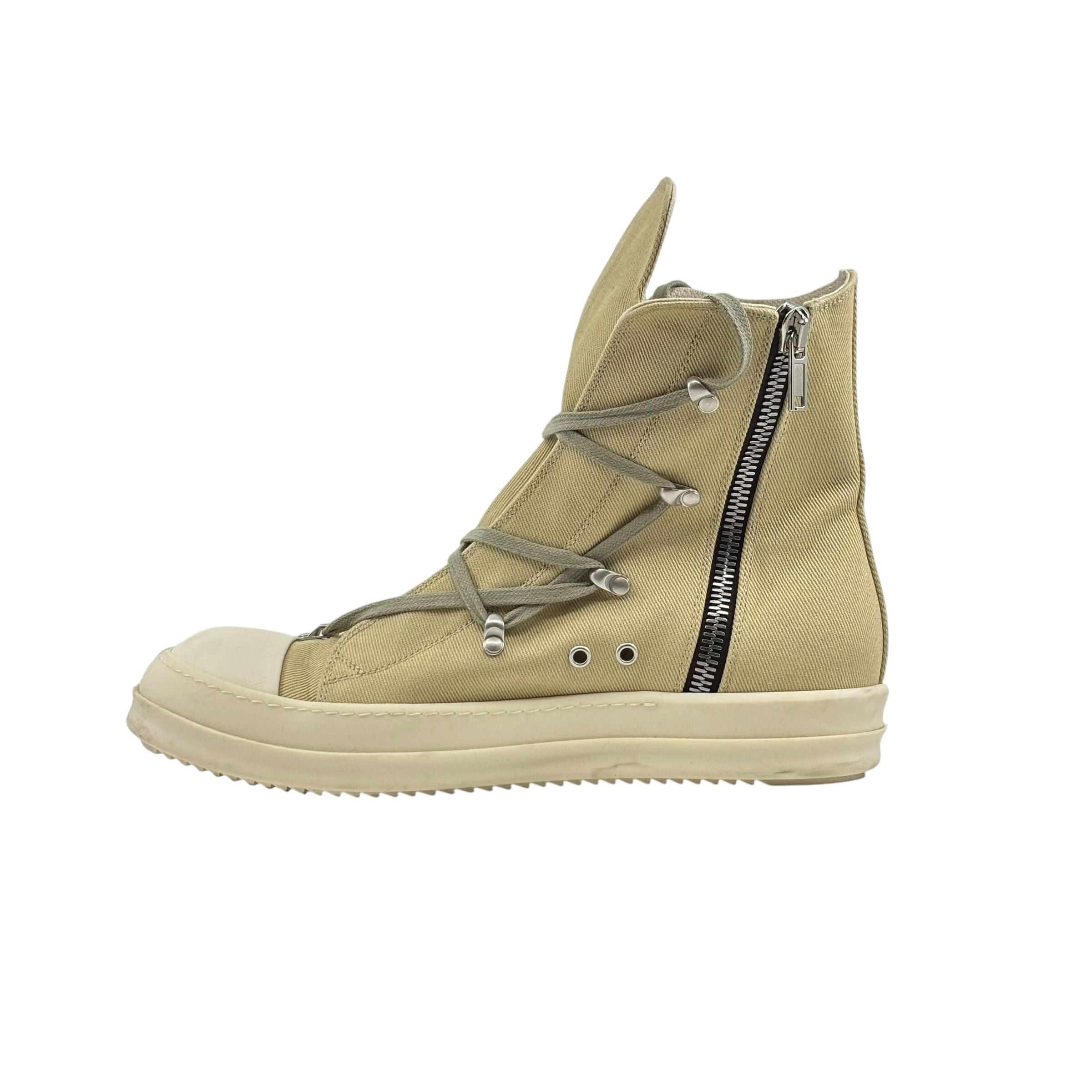 Rick Owens Hexa Ramones High Parchment Pearl Size US 11.5 / EU 44-45 - 4 Thumbnail
