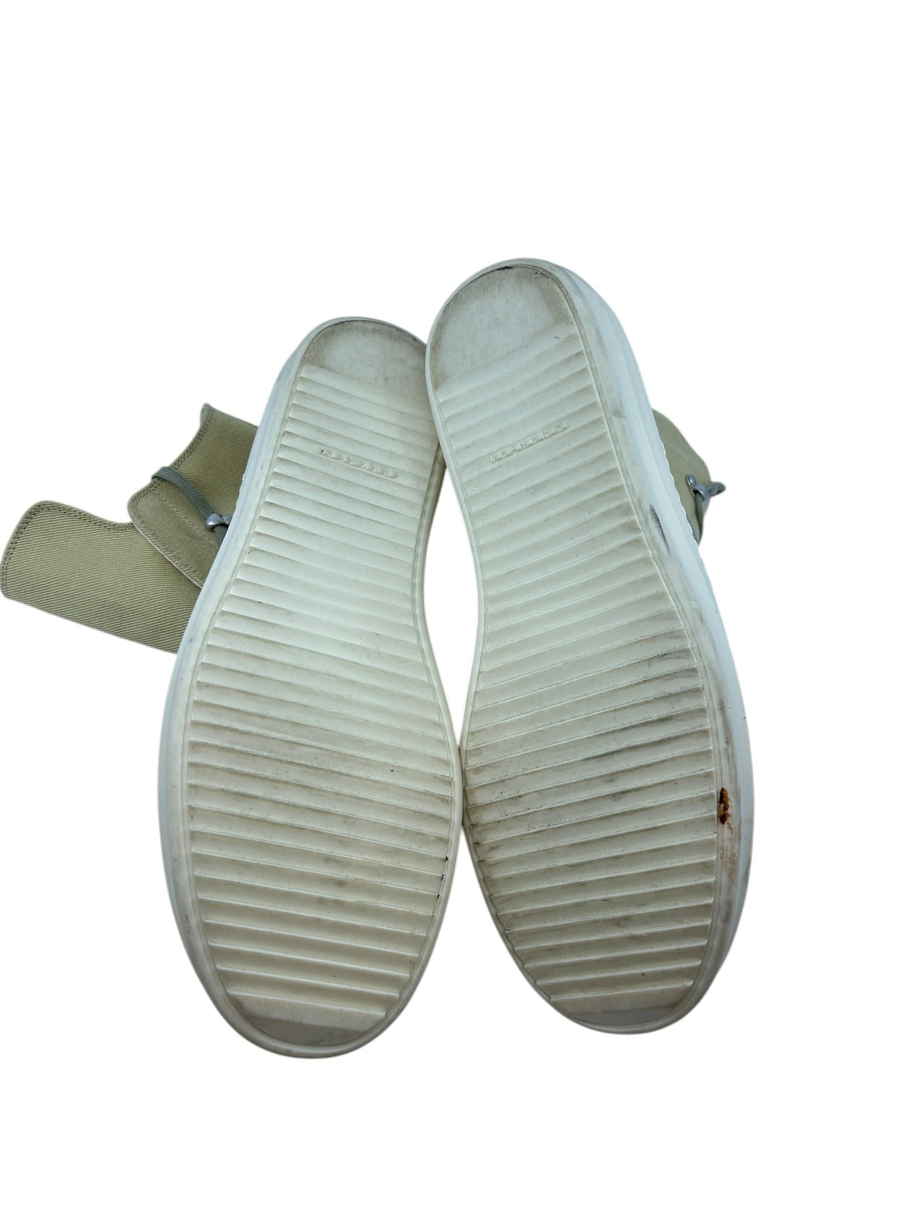 Rick Owens Hexa Ramones High Parchment Pearl Size US 11.5 / EU 44-45 - 6 Thumbnail