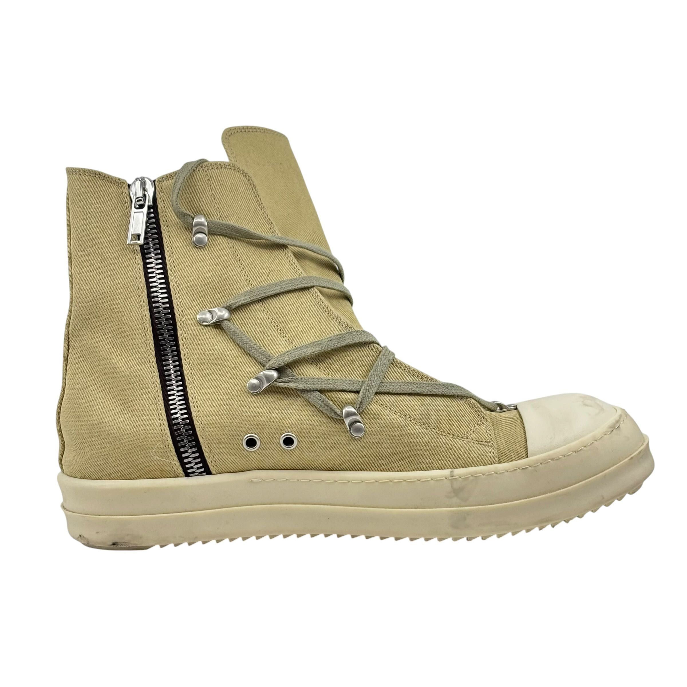 Rick Owens Hexa Ramones High Parchment Pearl Size US 11.5 / EU 44-45 - 3 Thumbnail