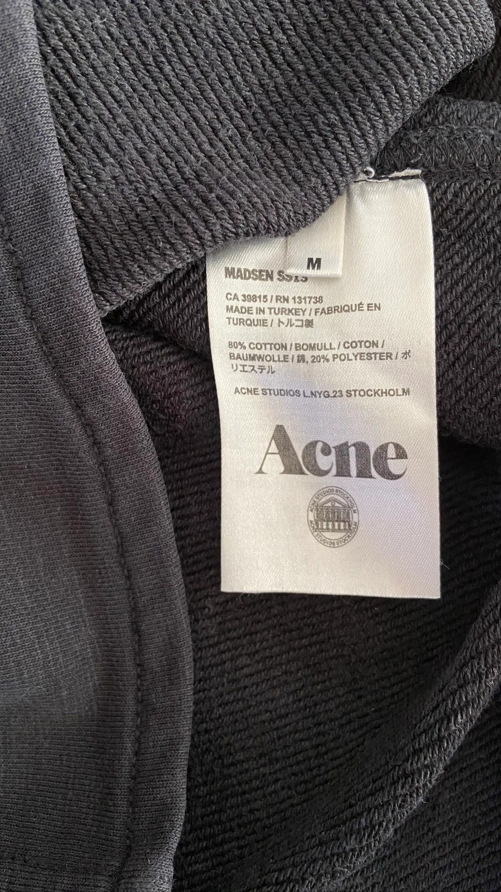 Acne Studios Acne Studios Sweatshirt Size US M / EU 48-50 / 2 - 3 Thumbnail