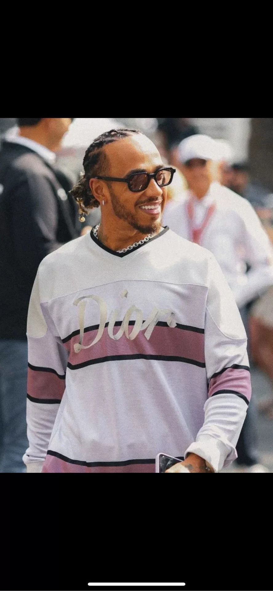 Dior Dior Embroidered Logo Long Sleeve Tee Size M Size US M / EU 48-50 / 2 - 10 Thumbnail