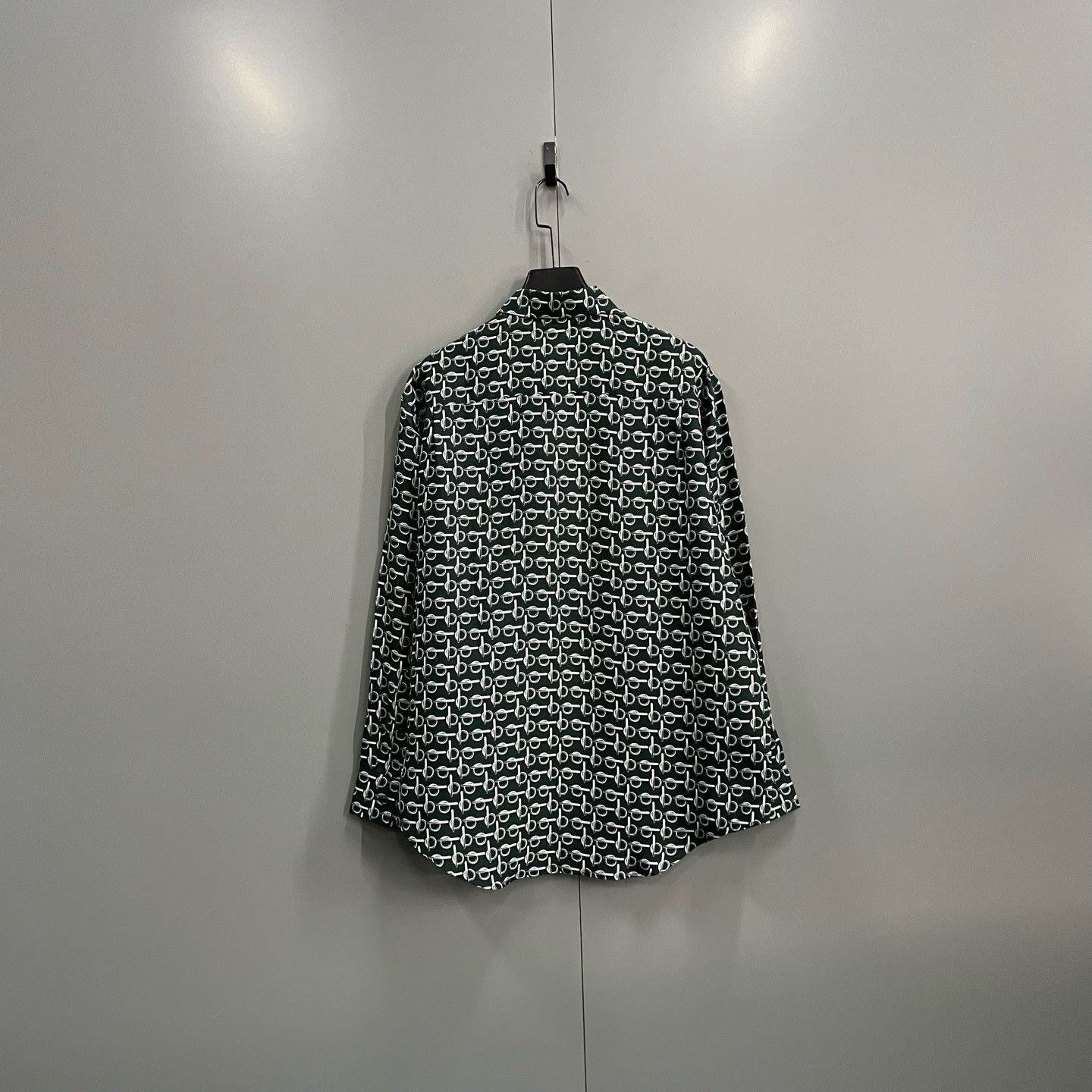 Burberry Burberry Monogram Print Button Up Shirt Size L Size US L / EU 52-54 / 3 - 3 Thumbnail
