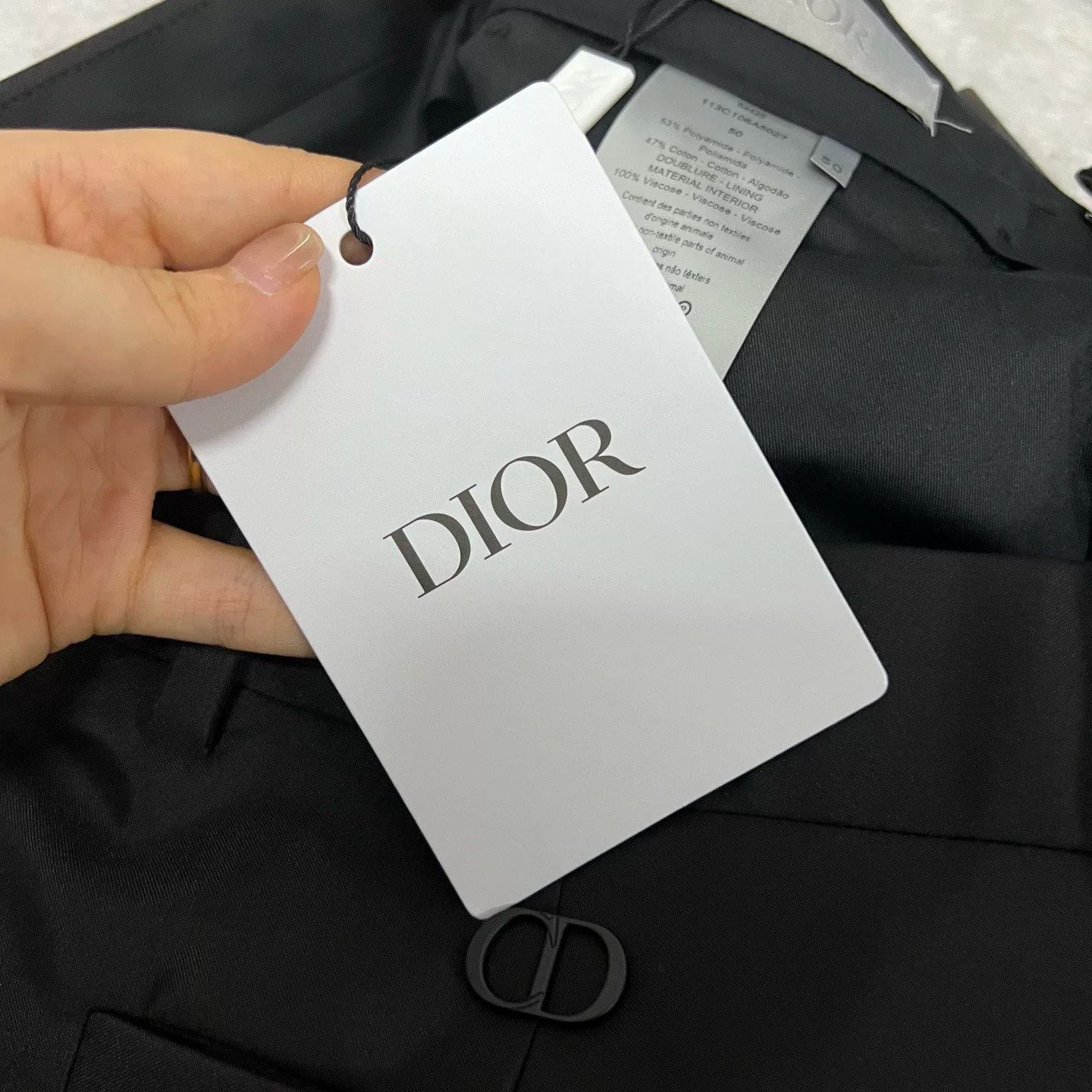 Dior Dior CD Logo Trousers Size 50 Size US 34 / EU 50 - 7 Thumbnail