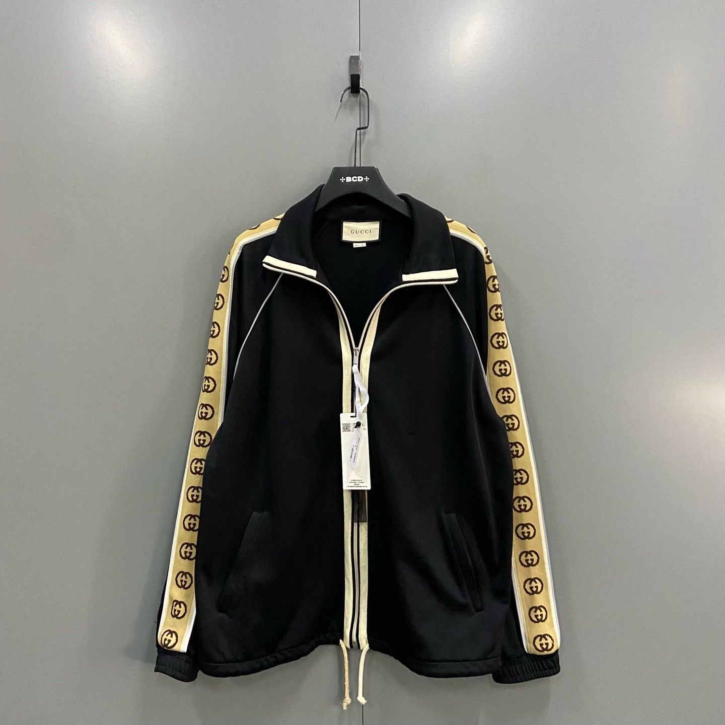 Gucci Gucci GG Logo Track Jacket XL Size US XL / EU 56 / 4 - 2 Thumbnail