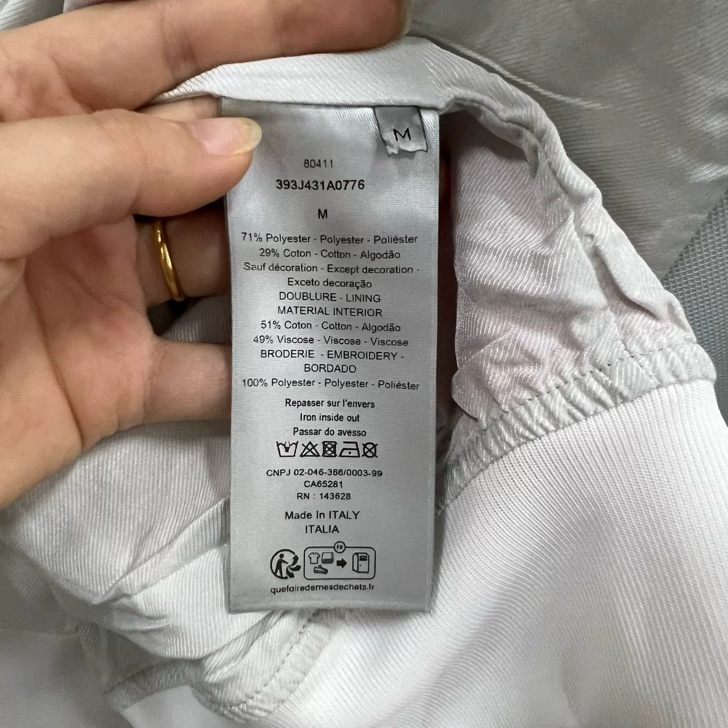 Dior Dior Colorblock Logo Zip-Up Track Jacket Size M Size US M / EU 48-50 / 2 - 6 Thumbnail