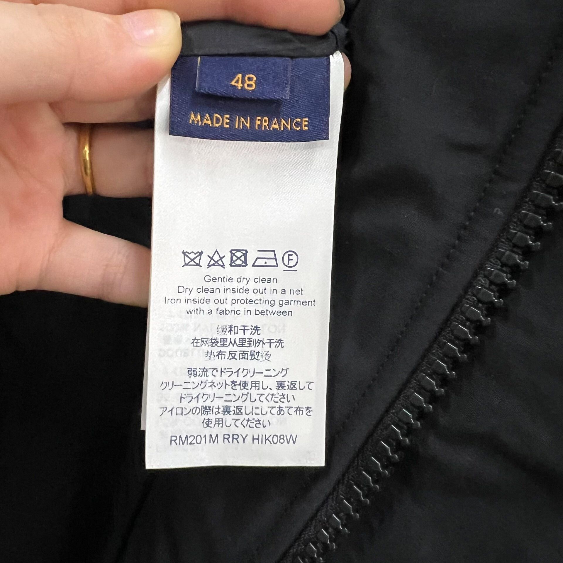 Louis Vuitton Louis Vuitton Fleece Panel Hooded Jacket Size M Size US M / EU 48-50 / 2 - 5 Thumbnail