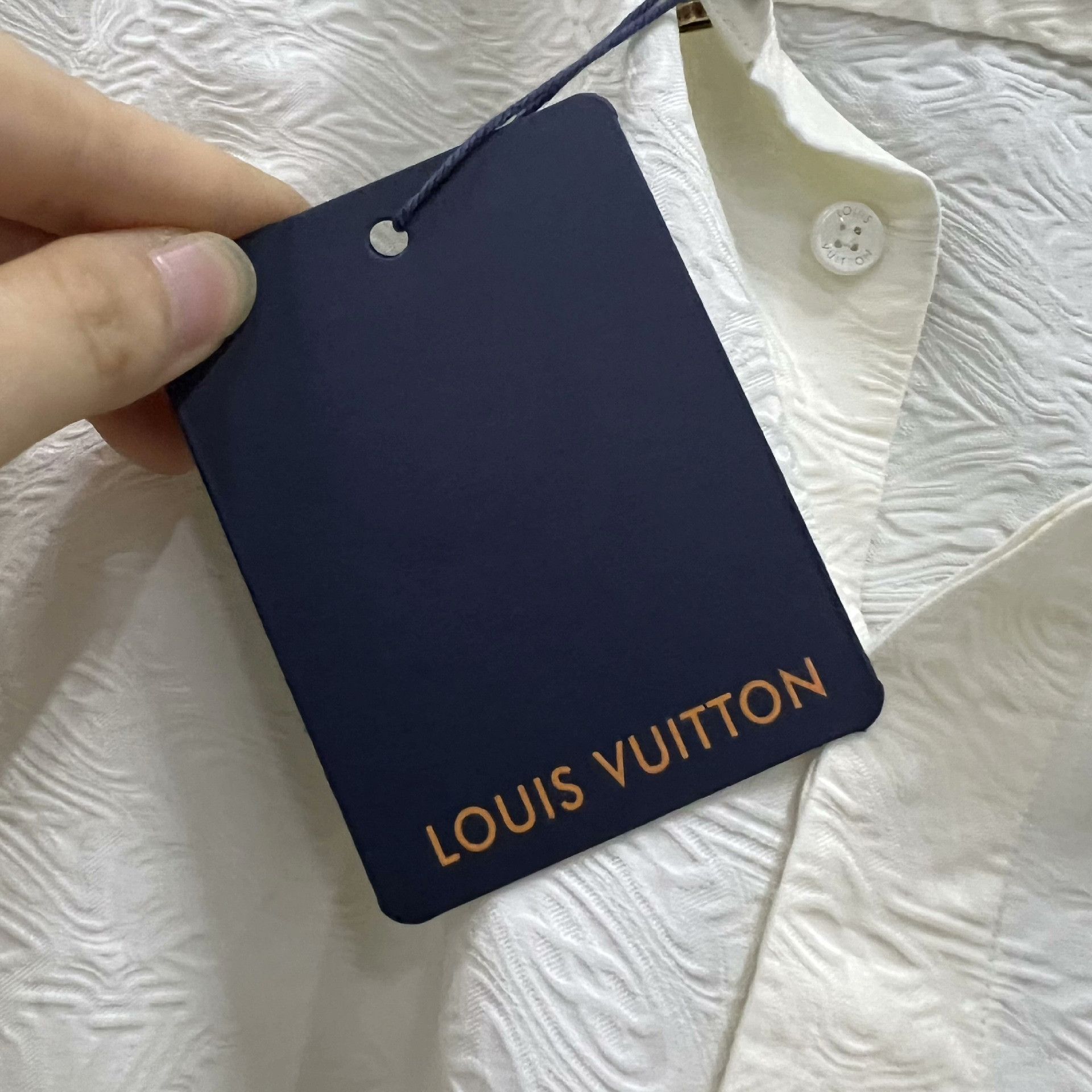 Louis Vuitton Louis Vuitton Monogram Jacquard Shirt Size L Size US L / EU 52-54 / 3 - 8 Thumbnail