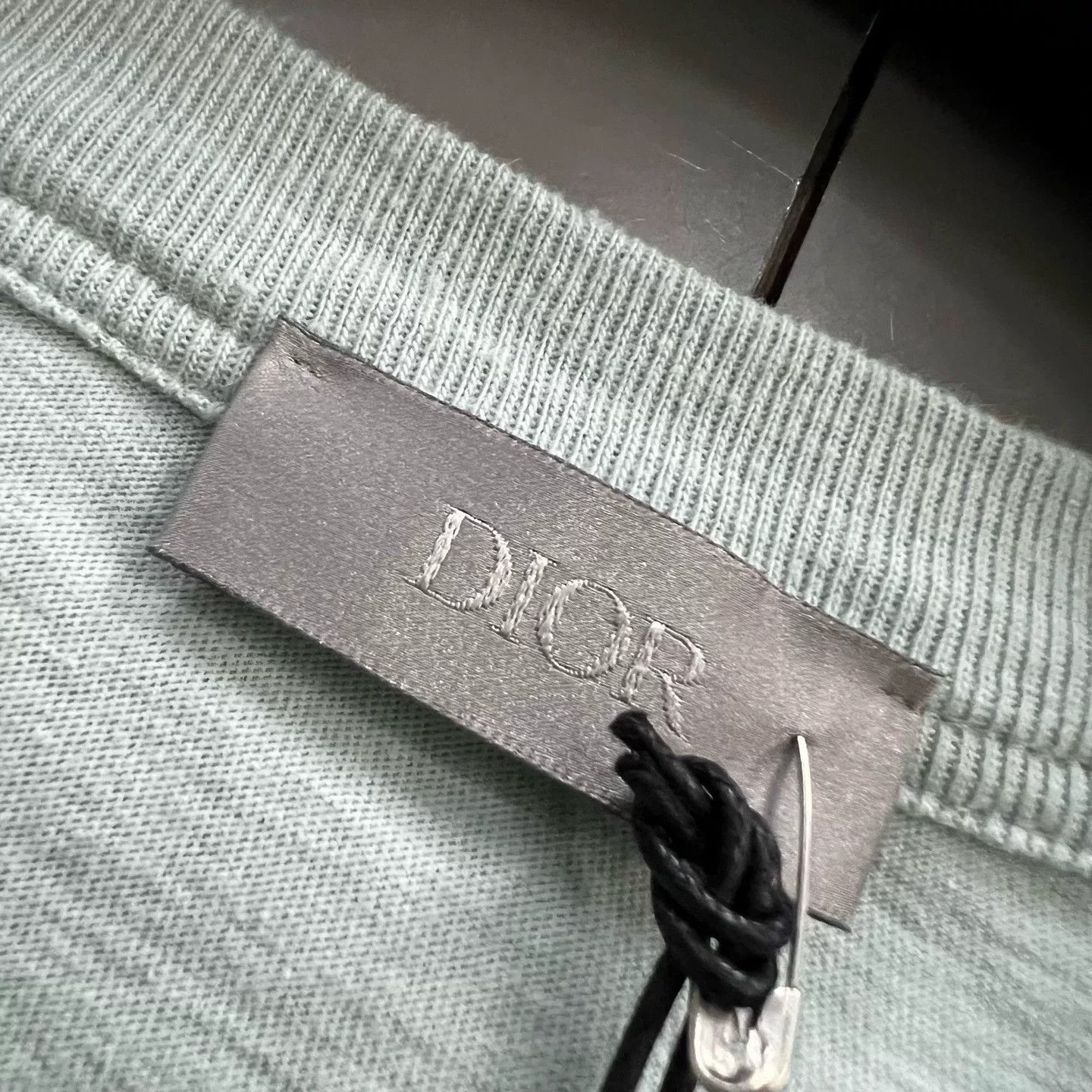 Dior Dior Embroidered Logo Long Sleeve T-Shirt Size S Size US S / EU 44-46 / 1 - 4 Thumbnail
