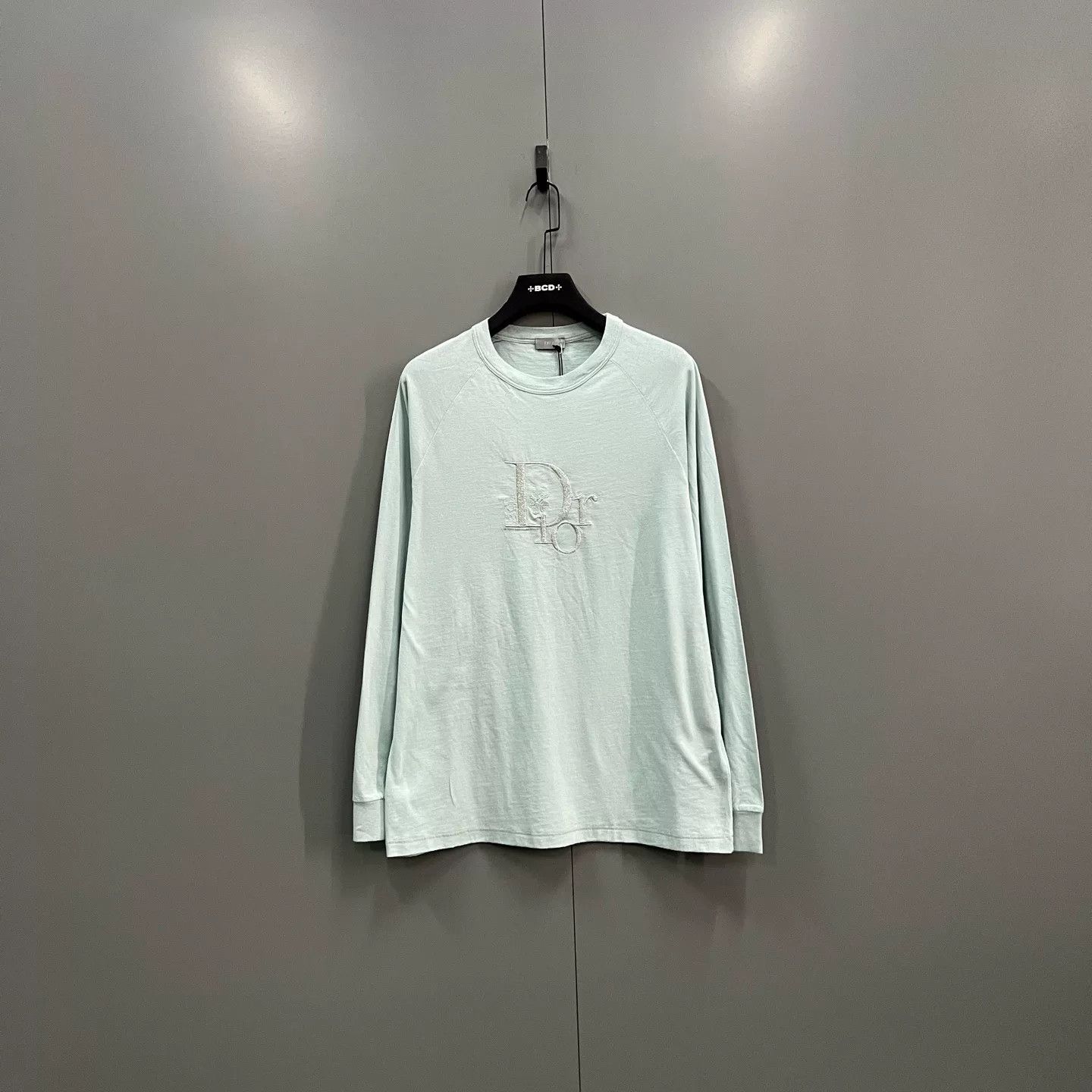 Dior Dior Embroidered Logo Long Sleeve T-Shirt Size S Size US S / EU 44-46 / 1 - 2 Thumbnail