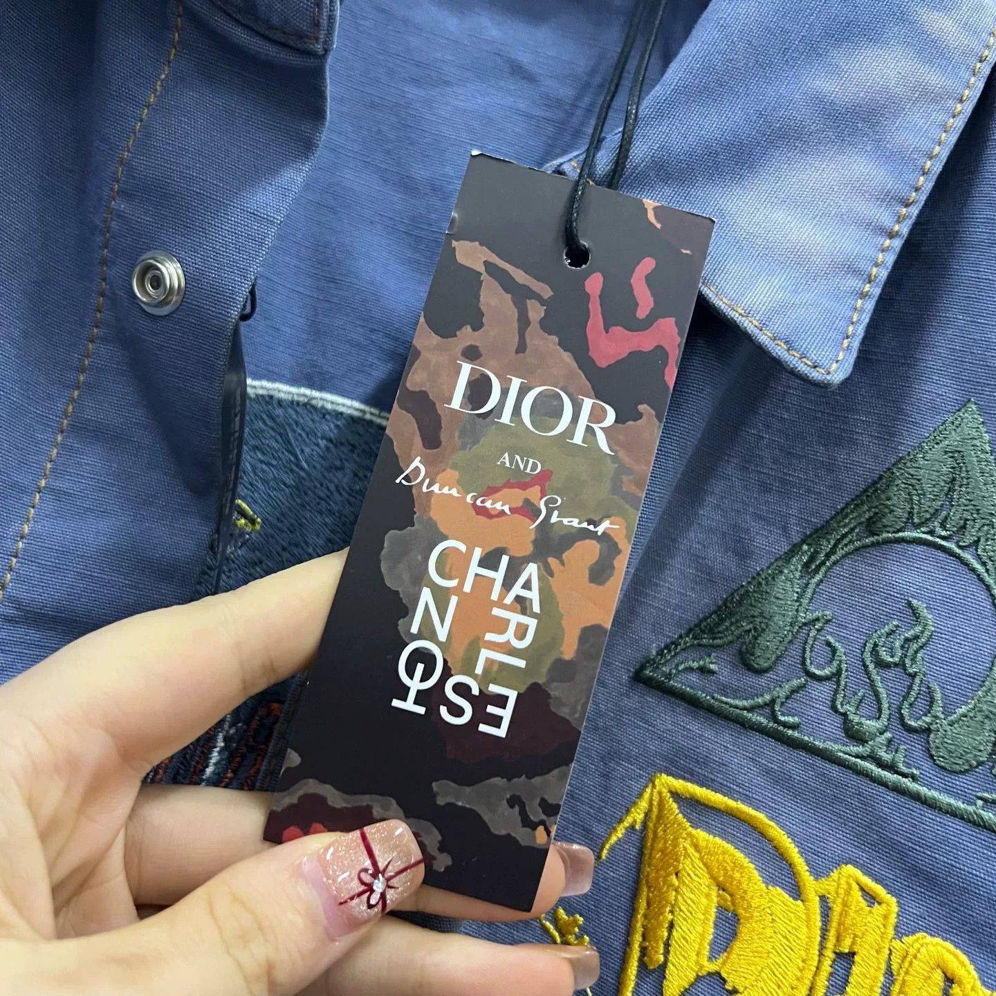 Dior Dior x Duncan Grant Patch Shirt Size S Size US S / EU 44-46 / 1 - 5 Thumbnail