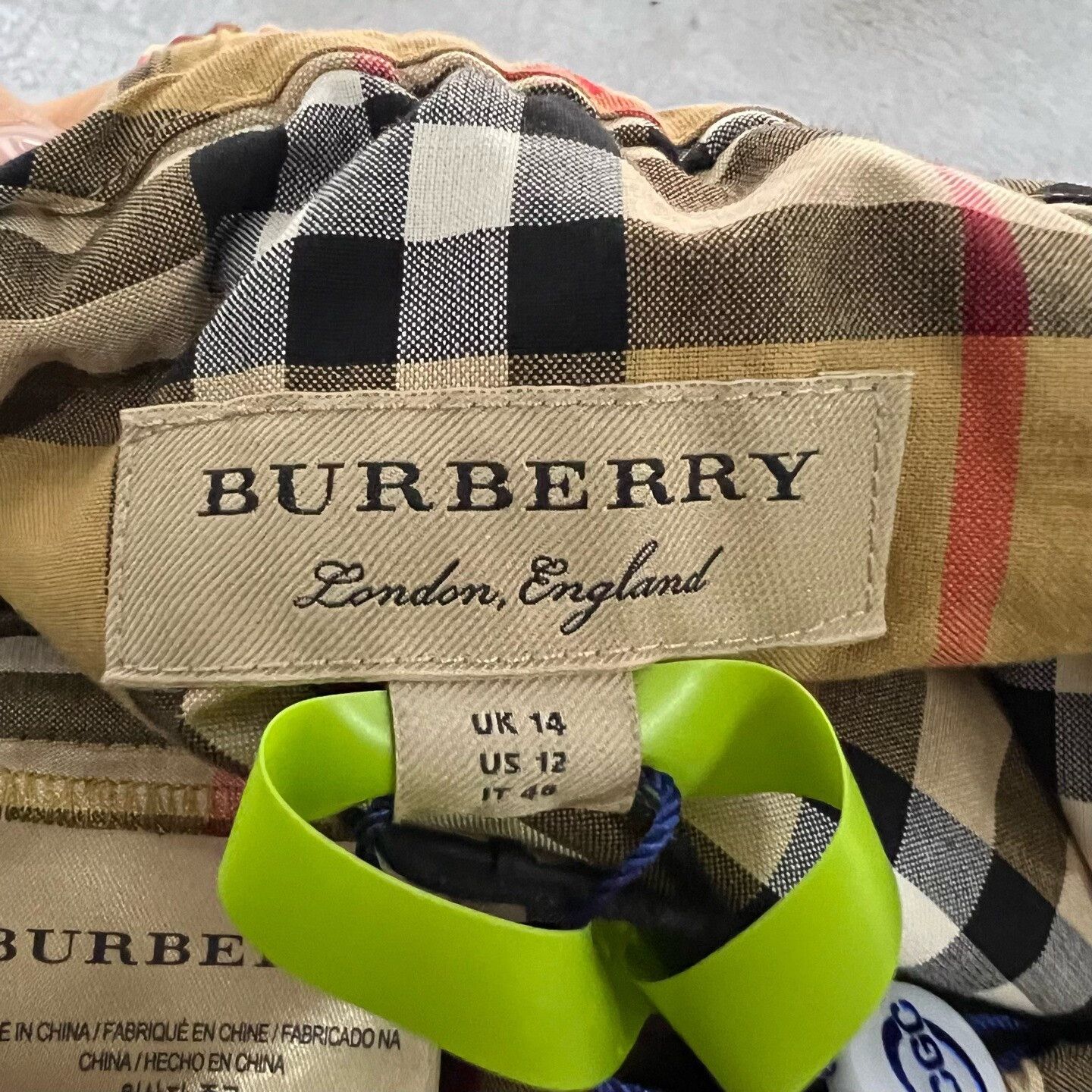 Burberry Burberry Vintage Check Pants Size IT 46 Size 32" / US 10 / IT 46 - 4 Thumbnail