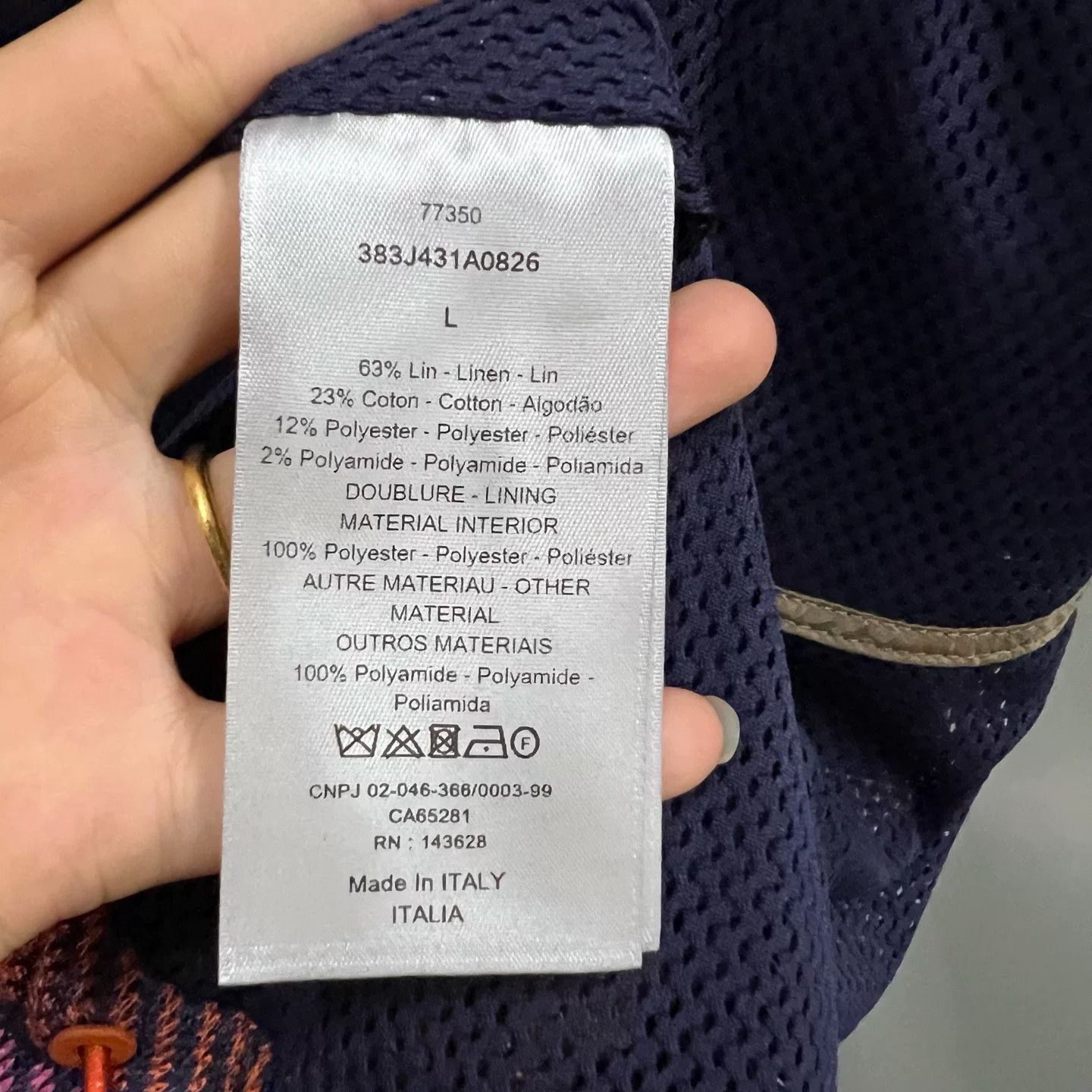 Dior Dior Checkered Hooded Vest Size L Size US L / EU 52-54 / 3 - 6 Thumbnail