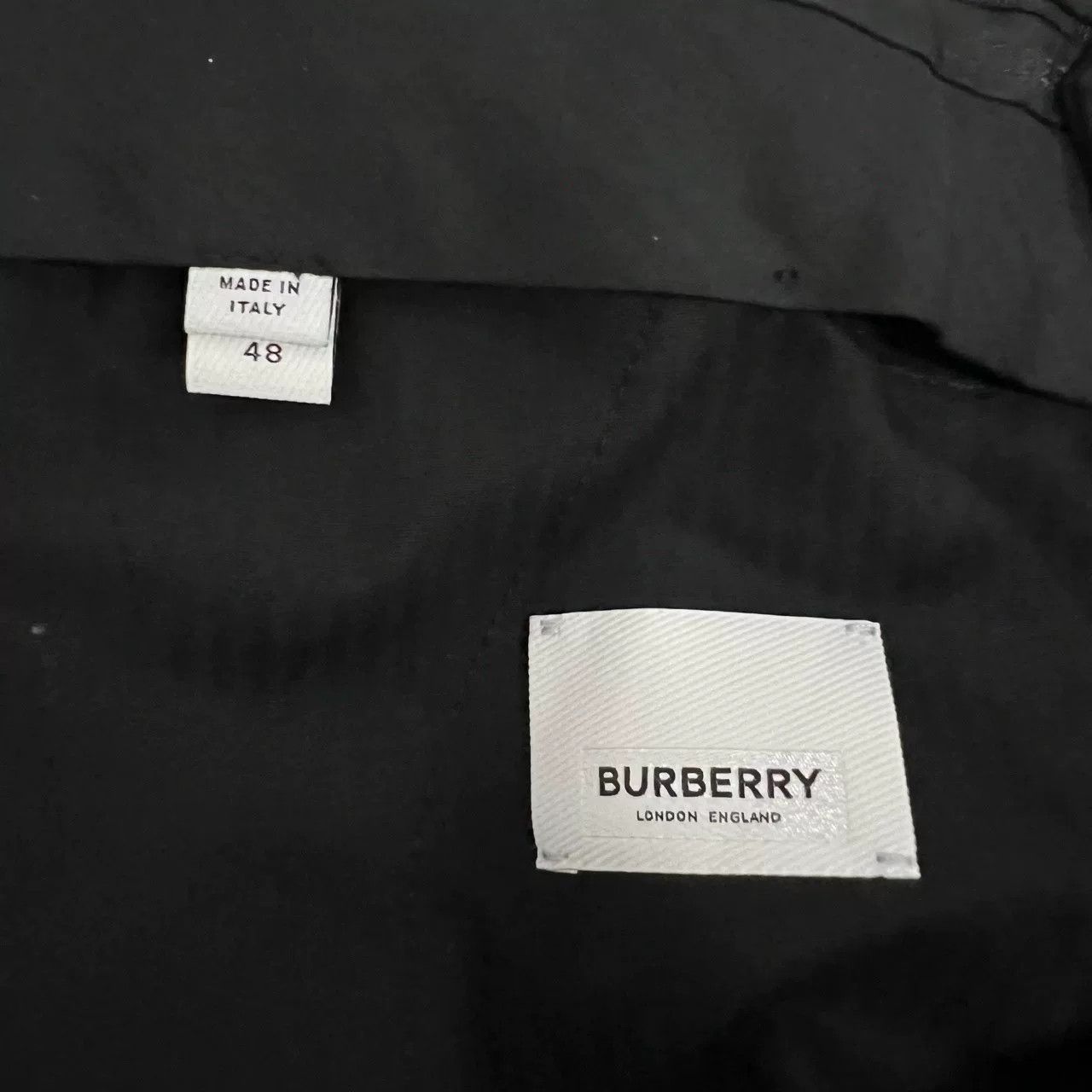 Burberry Burberry Black Wool Trousers Size 32 Size US 32 / EU 48 - 4 Thumbnail