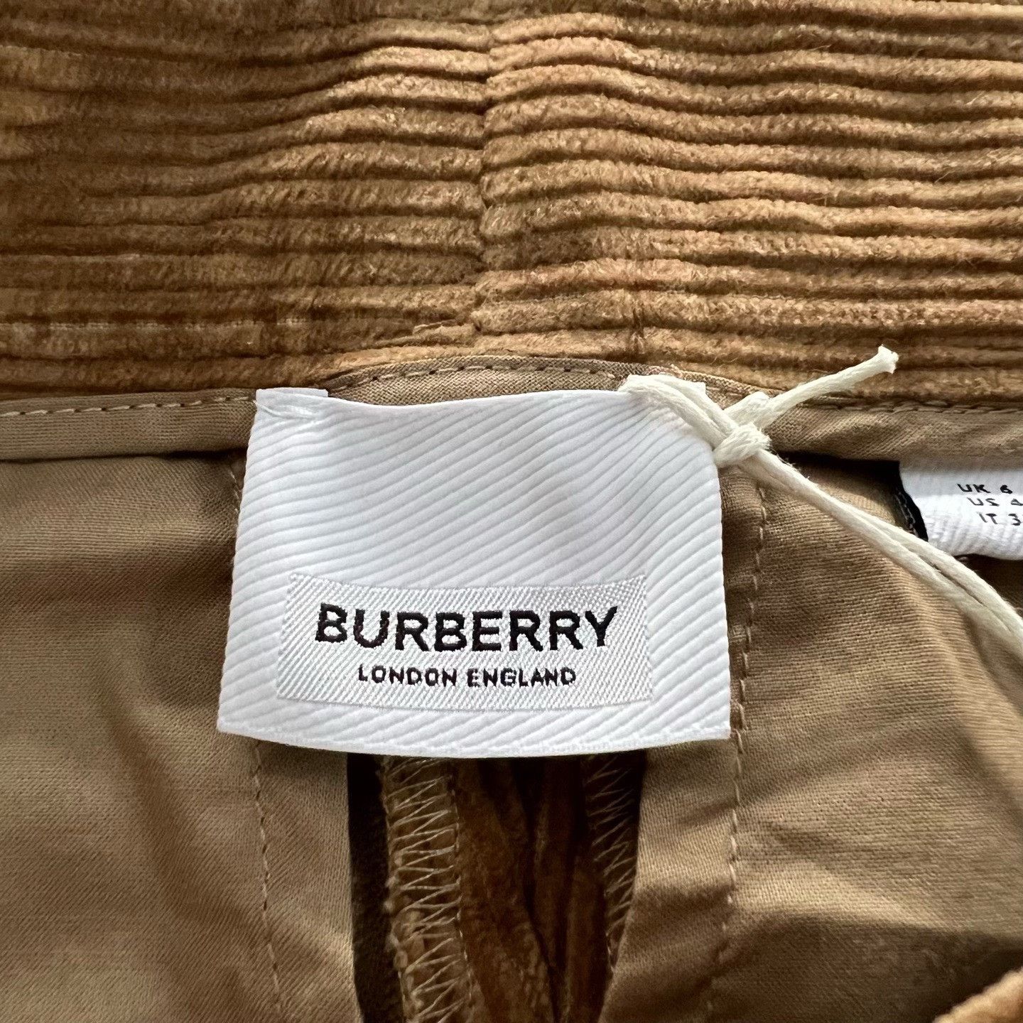 Burberry Burberry Corduroy Pants IT 38 Size 26" / US 2 / IT 38 - 4 Thumbnail