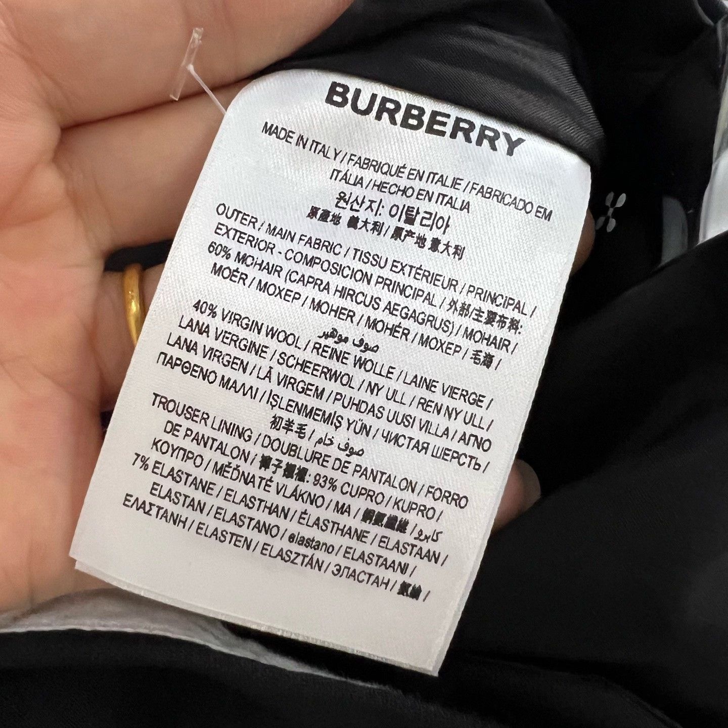 Burberry Burberry Mohair Wool Trousers Size 33 Size US 33 - 5 Thumbnail