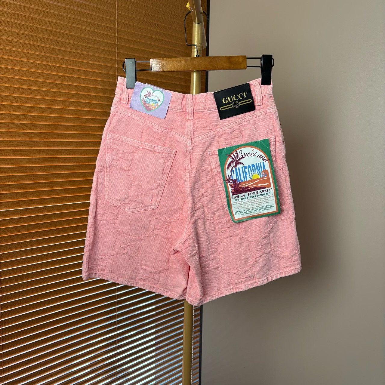 Gucci Gucci GG Embossed Shorts Size 24 Size 24" / US 00 / IT 34 - 3 Thumbnail