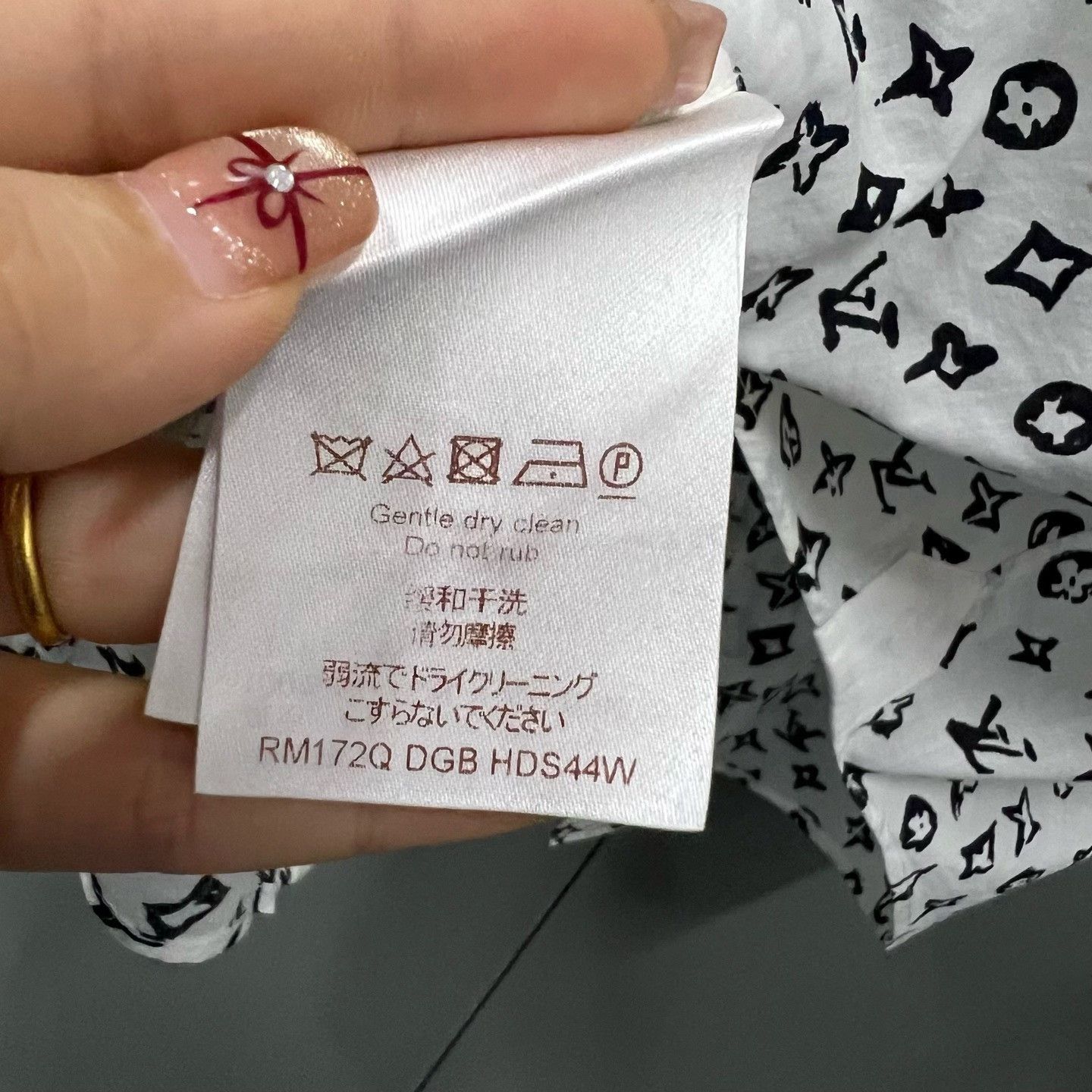 Louis Vuitton Louis Vuitton Monogram Long Sleeve Shirt Size M Size US M / EU 48-50 / 2 - 5 Thumbnail