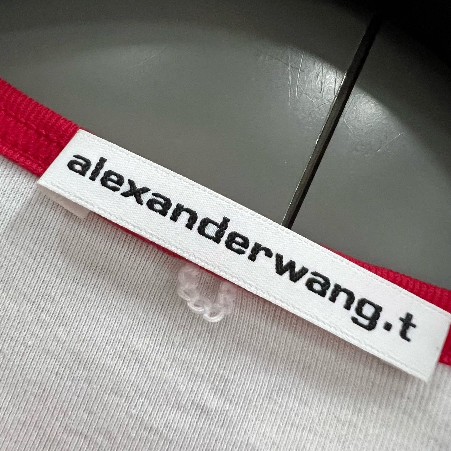 Alexander Wang Alexander Wang Logo Embroidered Crop Tee Size XS Size XS / US 0-2 / IT 36-38 - 4 Thumbnail