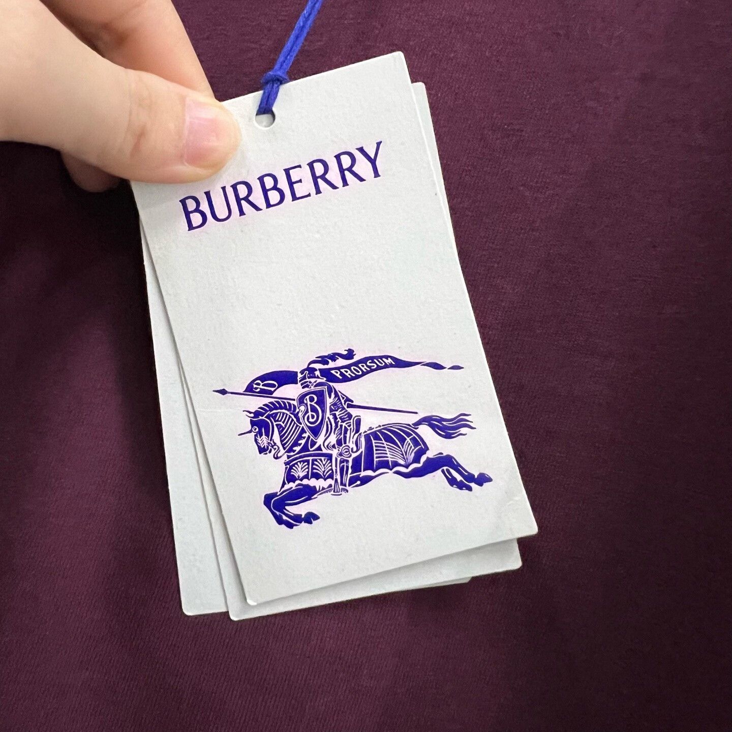 Burberry Burberry Embroidered Logo T-Shirt XS Size US XS / EU 42 / 0 - 6 Thumbnail