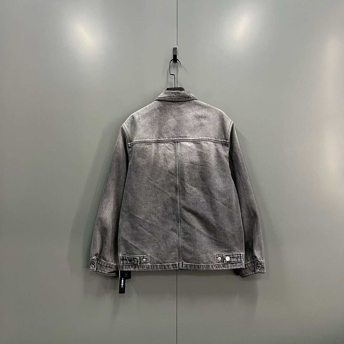 Prada Prada Gray Washed Denim Jacket Size M Size US M / EU 48-50 / 2 - 3 Thumbnail