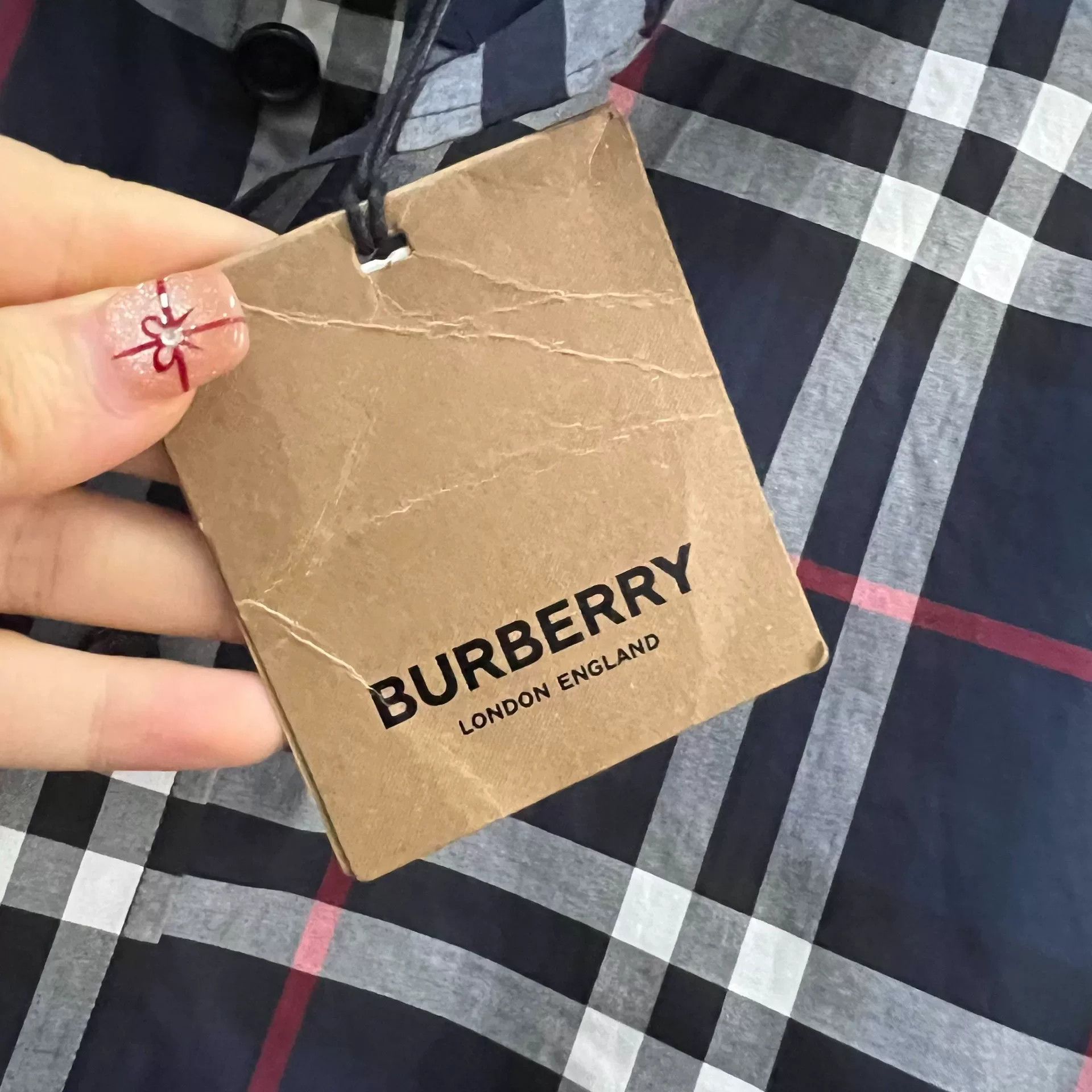 Burberry Burberry Check Button Up Shirt Size S Size US S / EU 44-46 / 1 - 6 Thumbnail