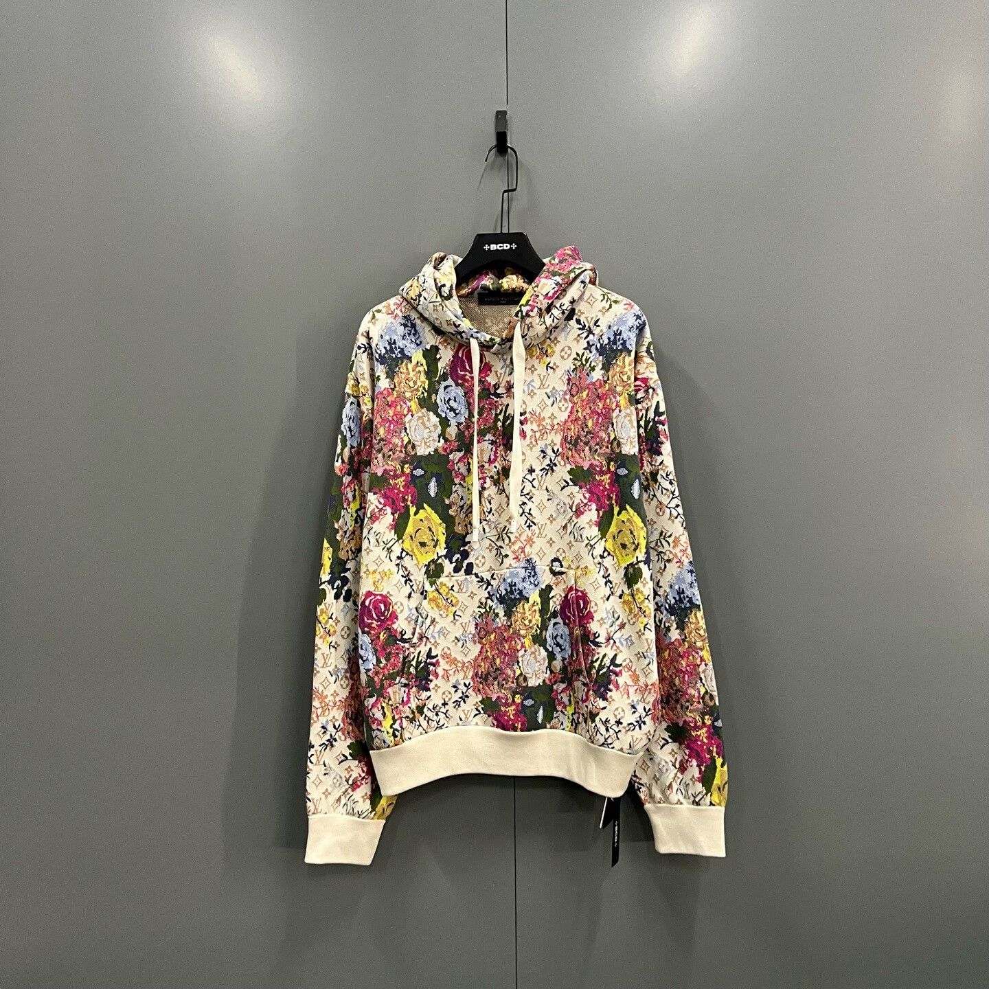 Louis Vuitton Louis Vuitton Floral Monogram Hoodie Size L Size US L / EU 52-54 / 3 - 2 Thumbnail