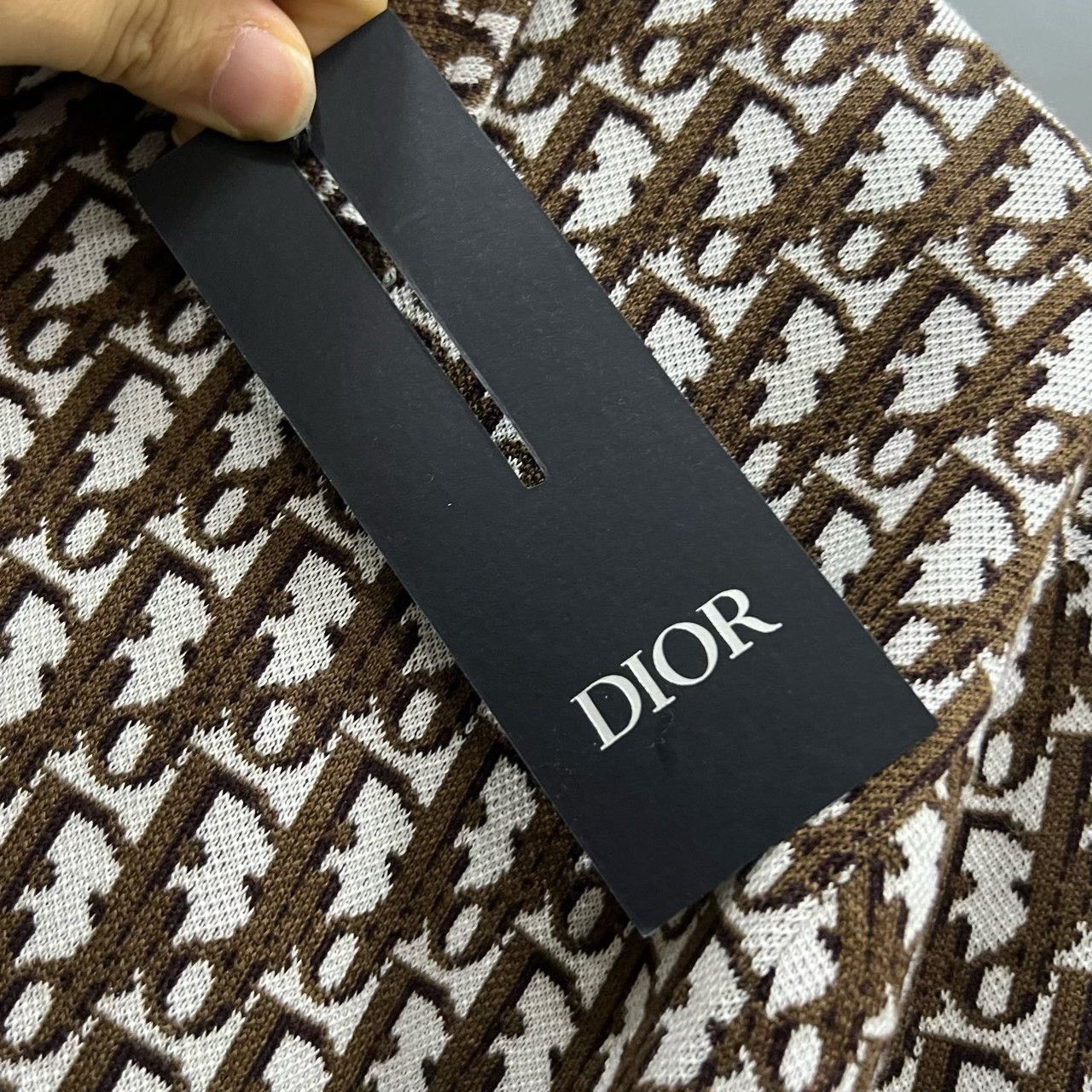 Dior Dior Oblique Knit Shirt Size M Size US M / EU 48-50 / 2 - 7 Thumbnail