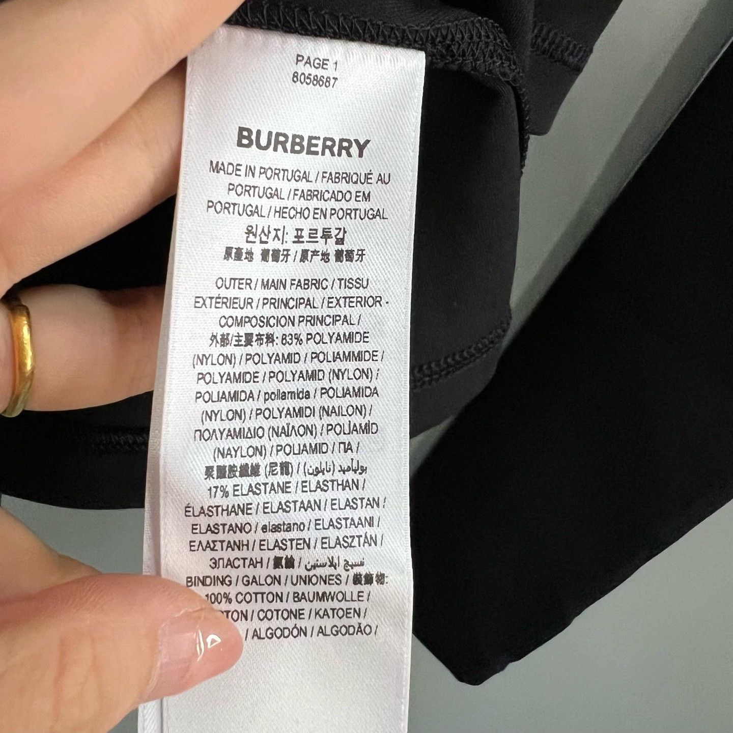 Burberry Burberry Black Half-Zip Top Size XS Size XS / US 0-2 / IT 36-38 - 5 Thumbnail