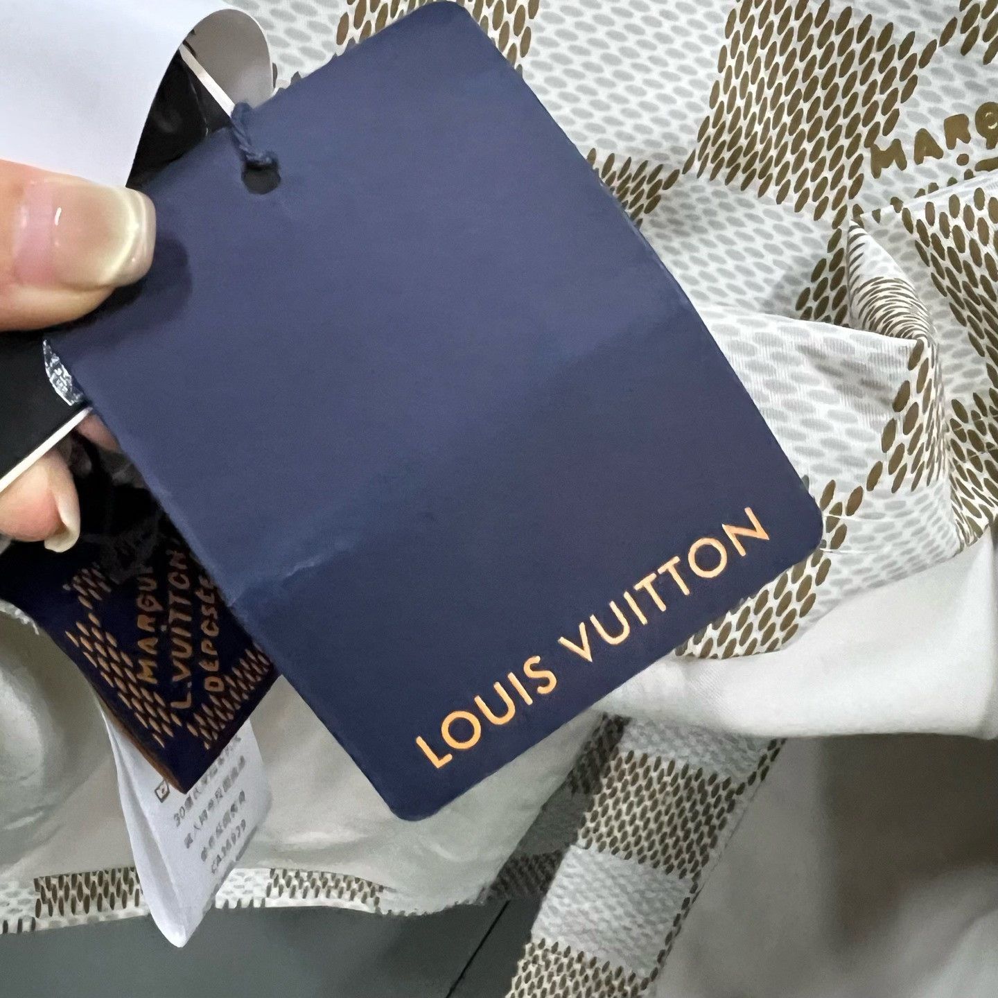 Louis Vuitton Louis Vuitton Damier Check Shirt Jacket Size M Size US M / EU 48-50 / 2 - 6 Thumbnail