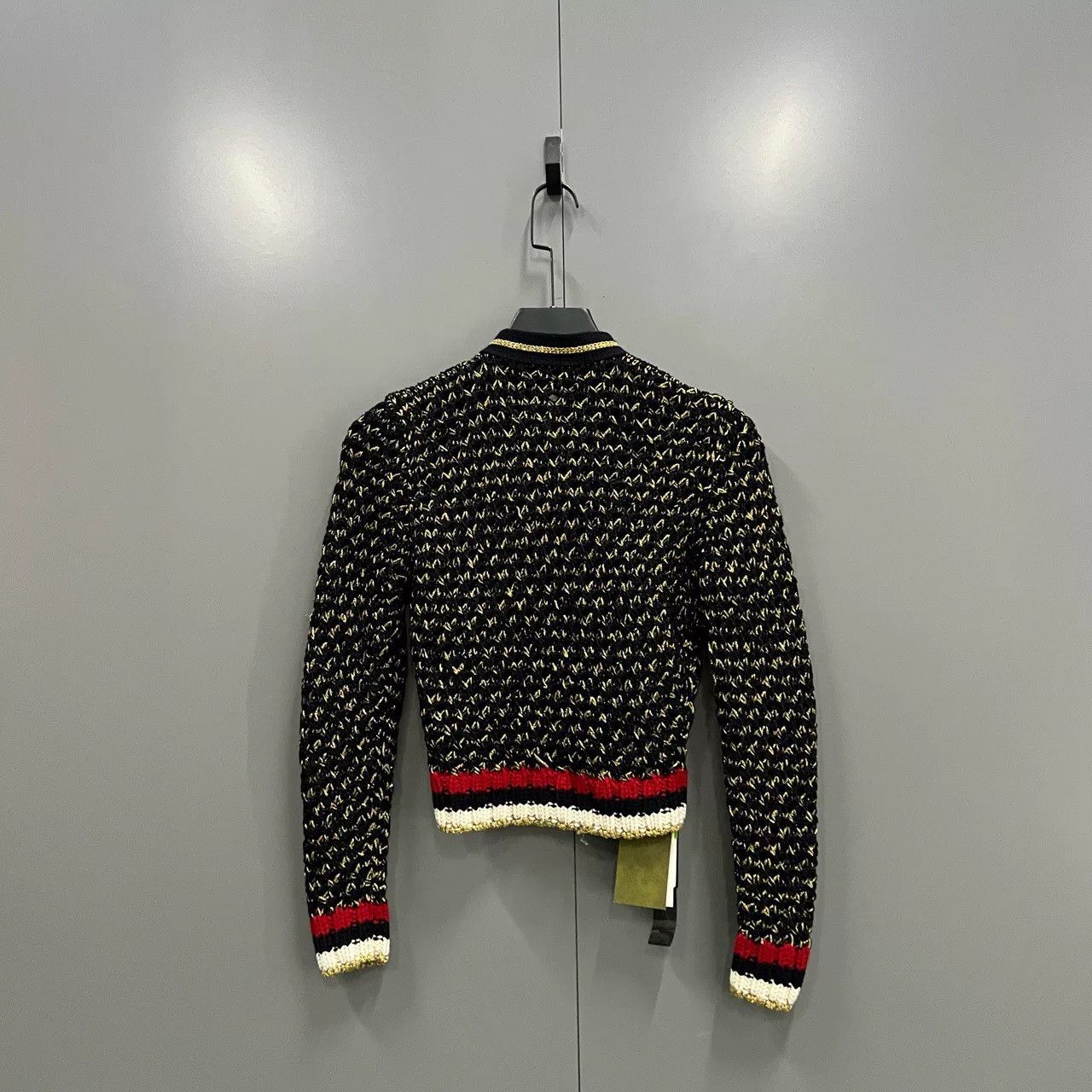 Gucci Gucci Metallic Knit Cardigan Size XS Size XS / US 0-2 / IT 36-38 - 3 Thumbnail